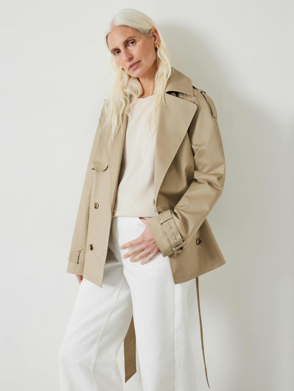 008949-0188-01 Stella Short Trench Jacket
