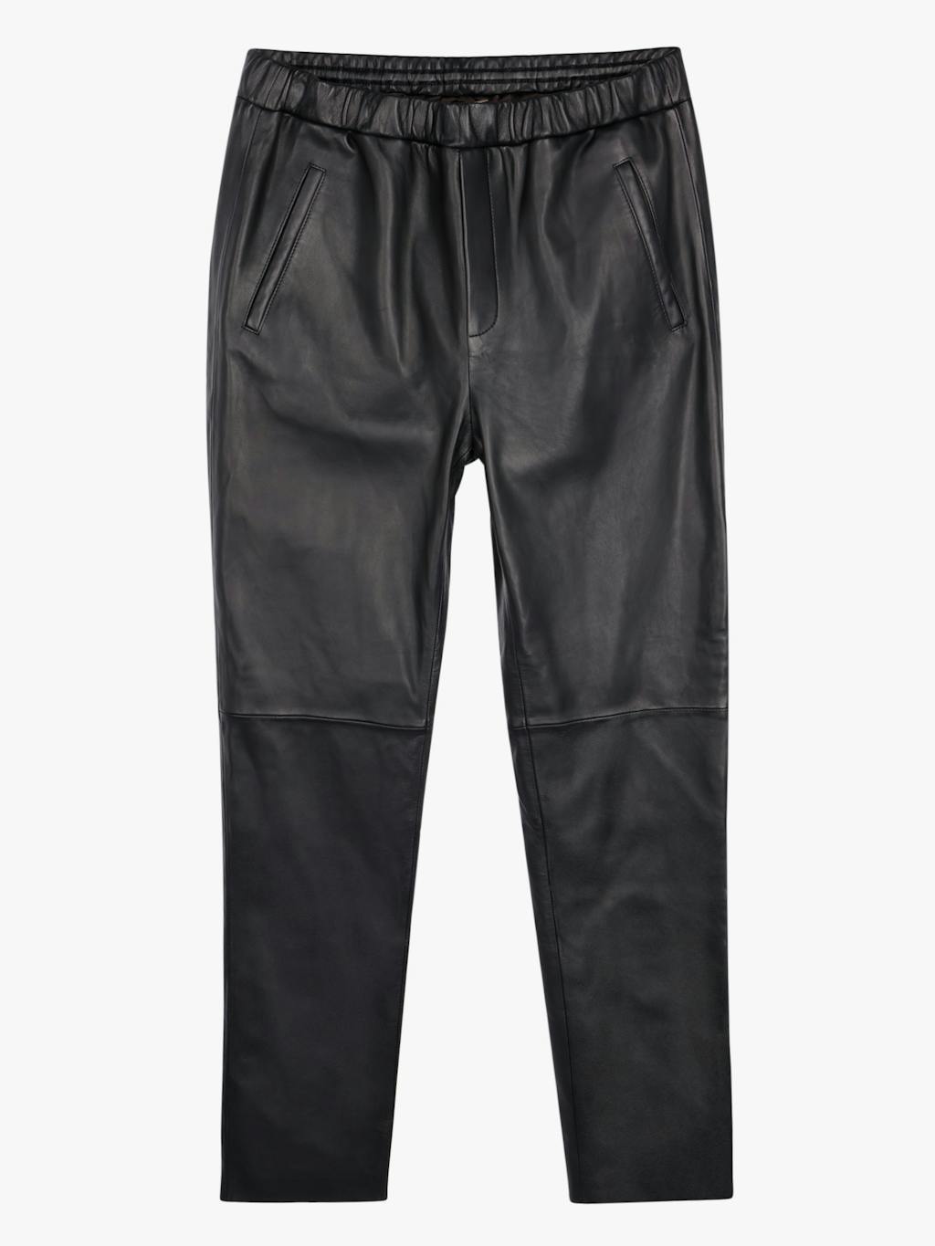 000371-0459-07 Leather Joggers