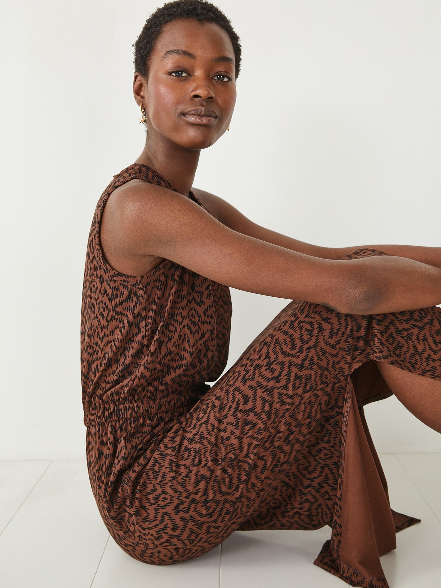 Aida Jersey Midi Dress