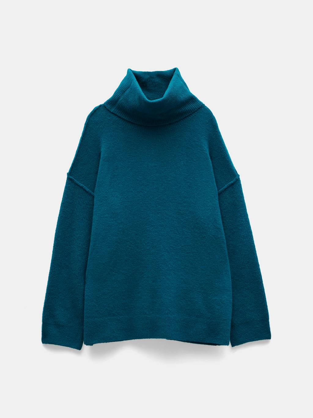 007074-0161-07 Meryl Roll Neck Wool Blend Jumper