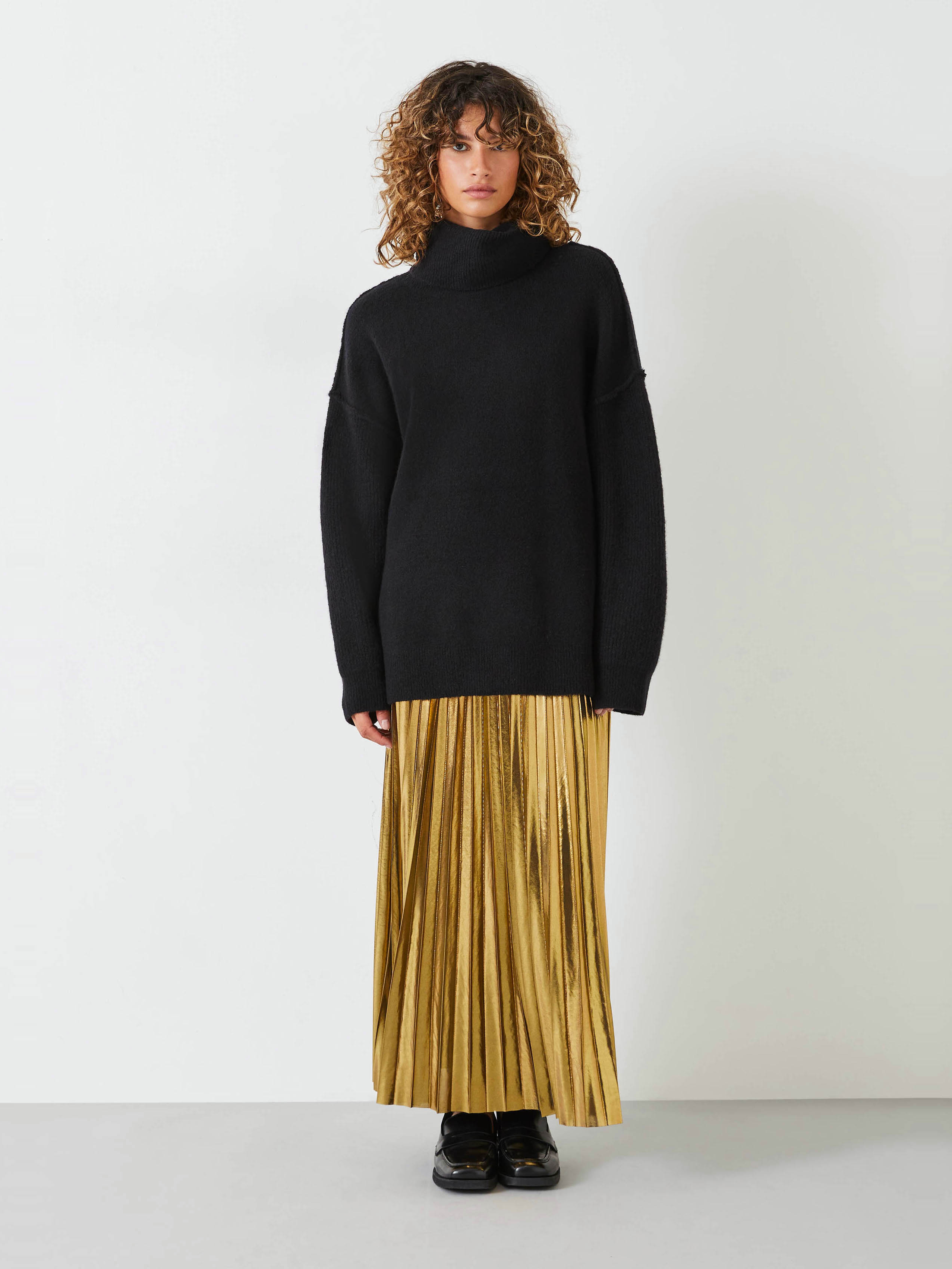 Meryl Roll Neck Wool Blend Jumper