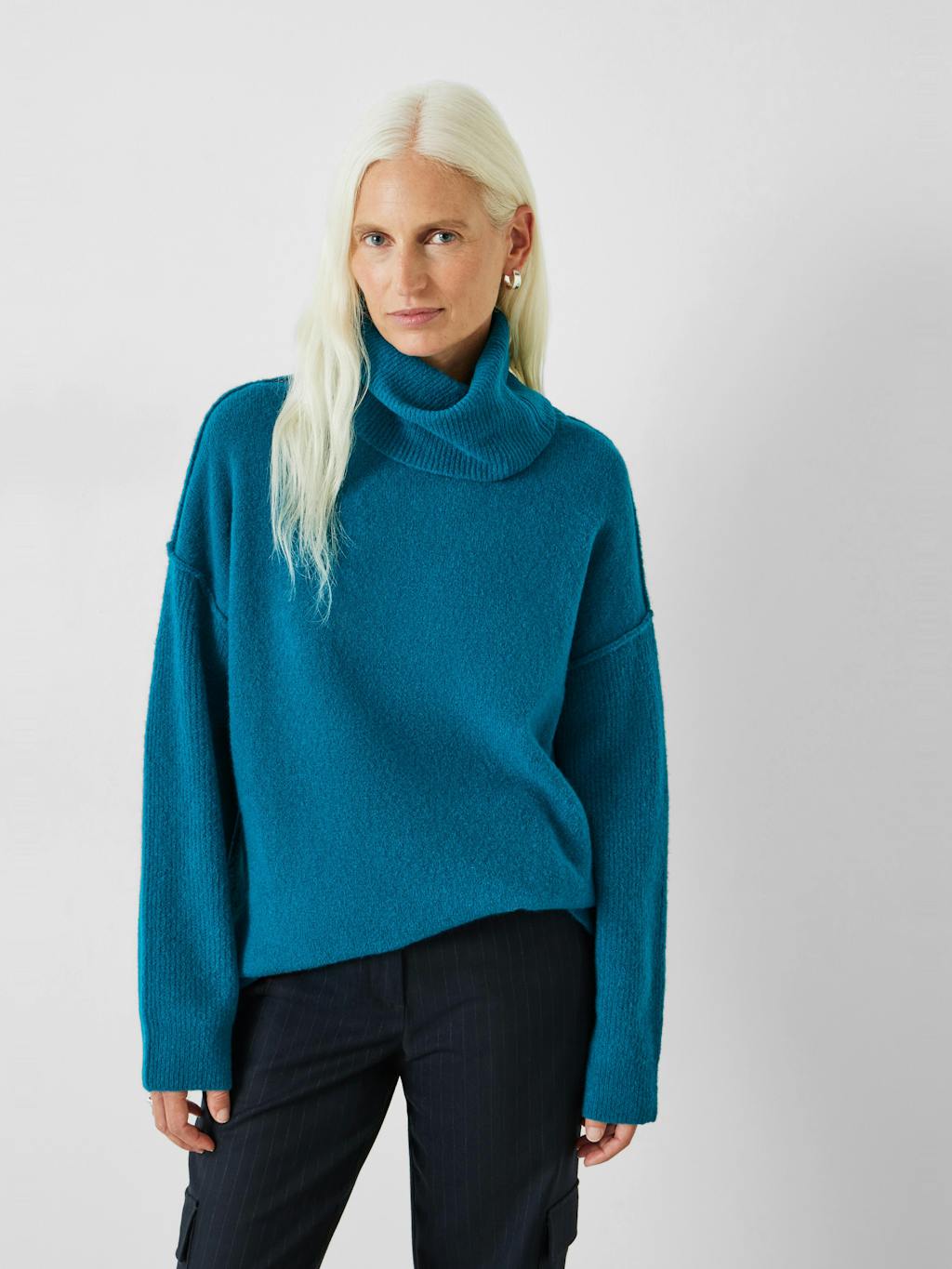 007074-0161-01 Meryl Roll Neck Wool Blend Jumper