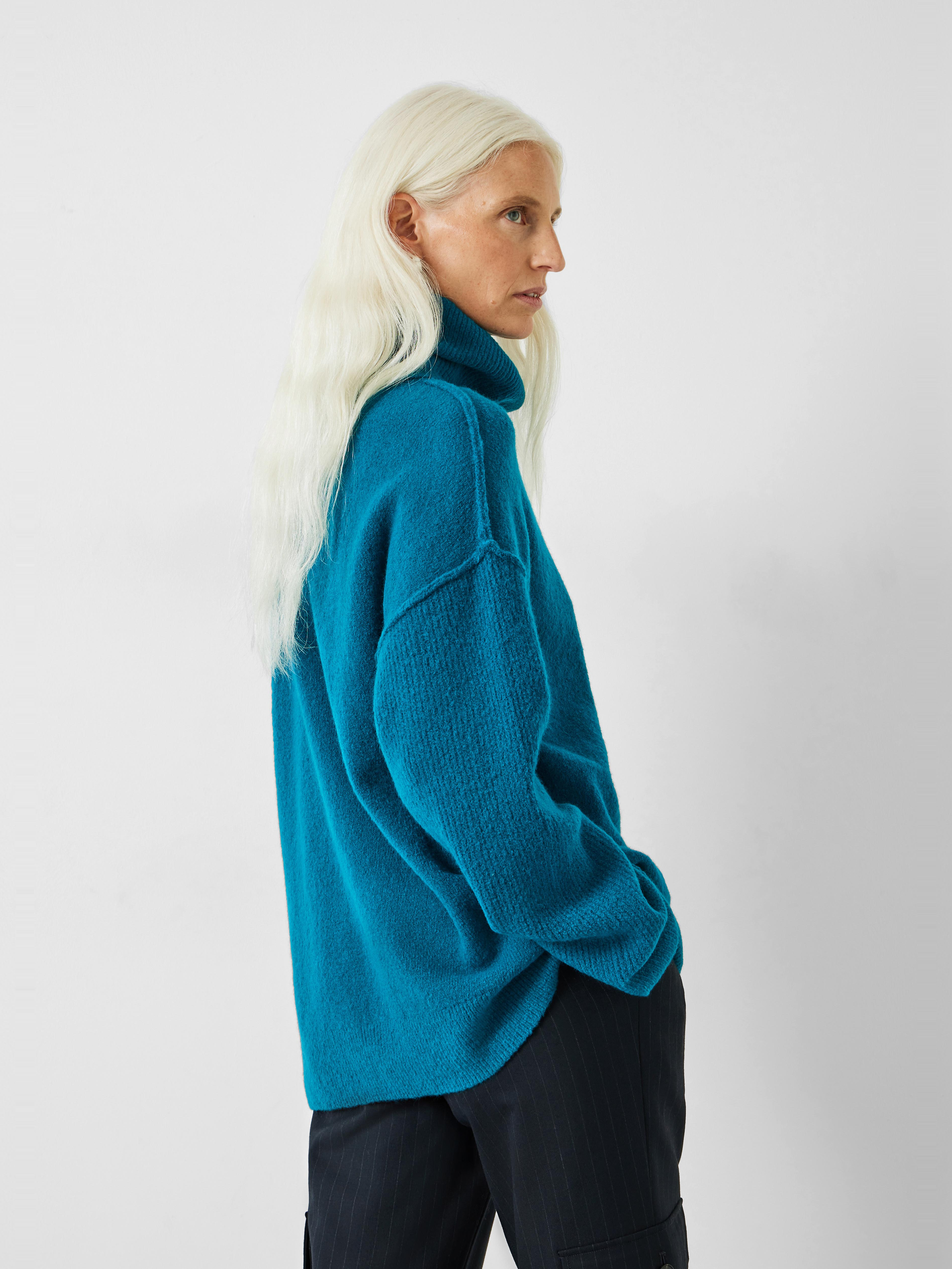 Meryl Roll Neck Wool Blend Jumper