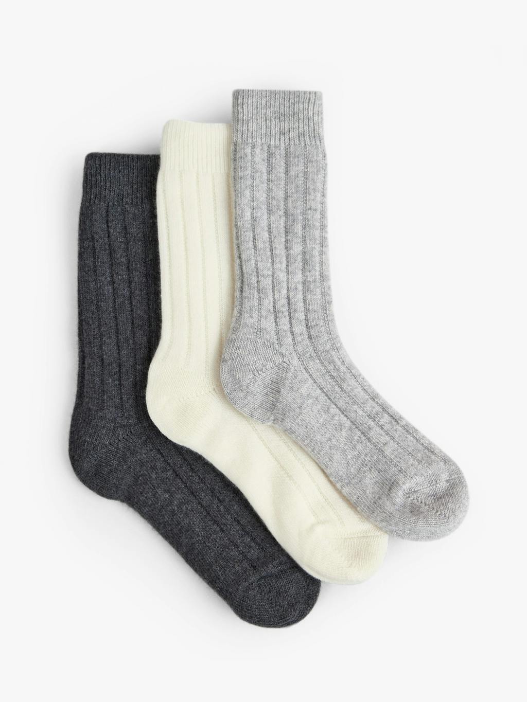 006957-0002-07 Murica Wool Blend 3 Pack Socks Set