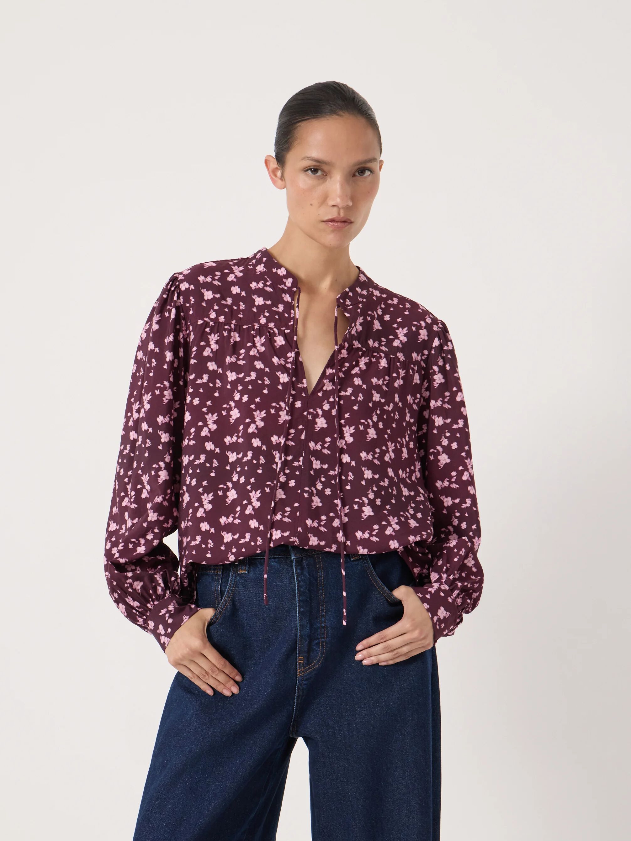 Harlow Tie Front Detail Blouse