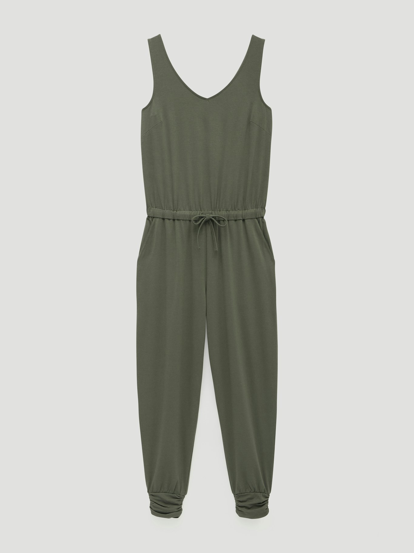 014959-2012-07 Alexa Harem Sleeveless Jersey Jumpsuit