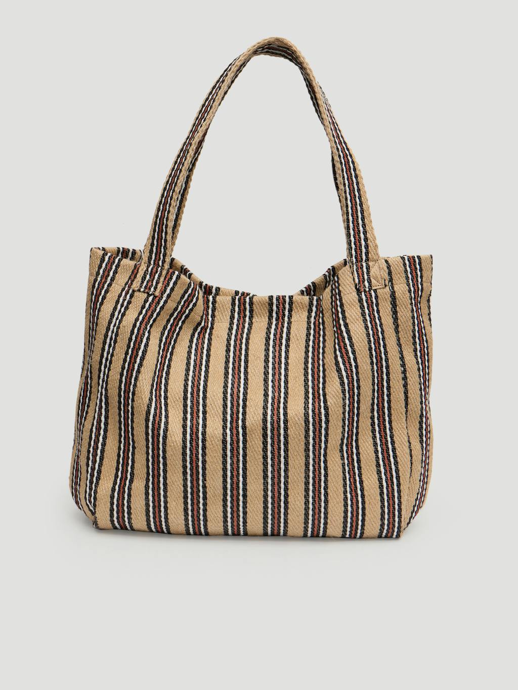 015275-1658-07 Scout Natural Stripe Tote Bag