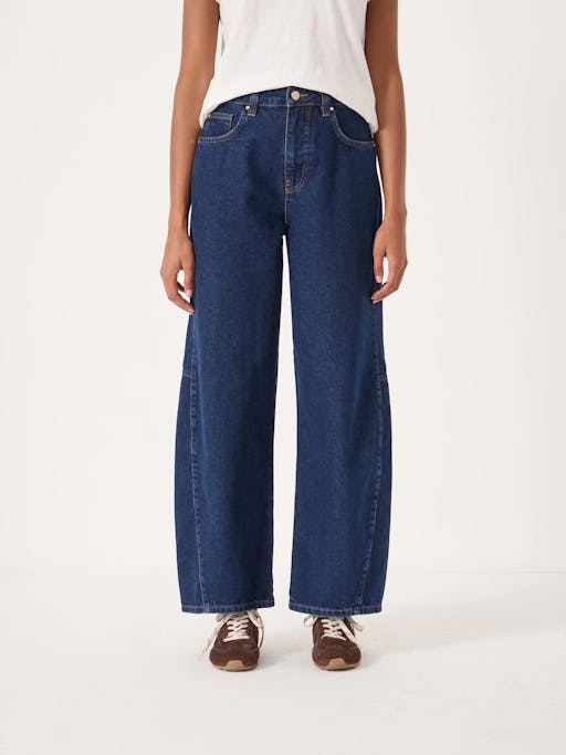 Bree Horseshoe Barrel Leg Jeans