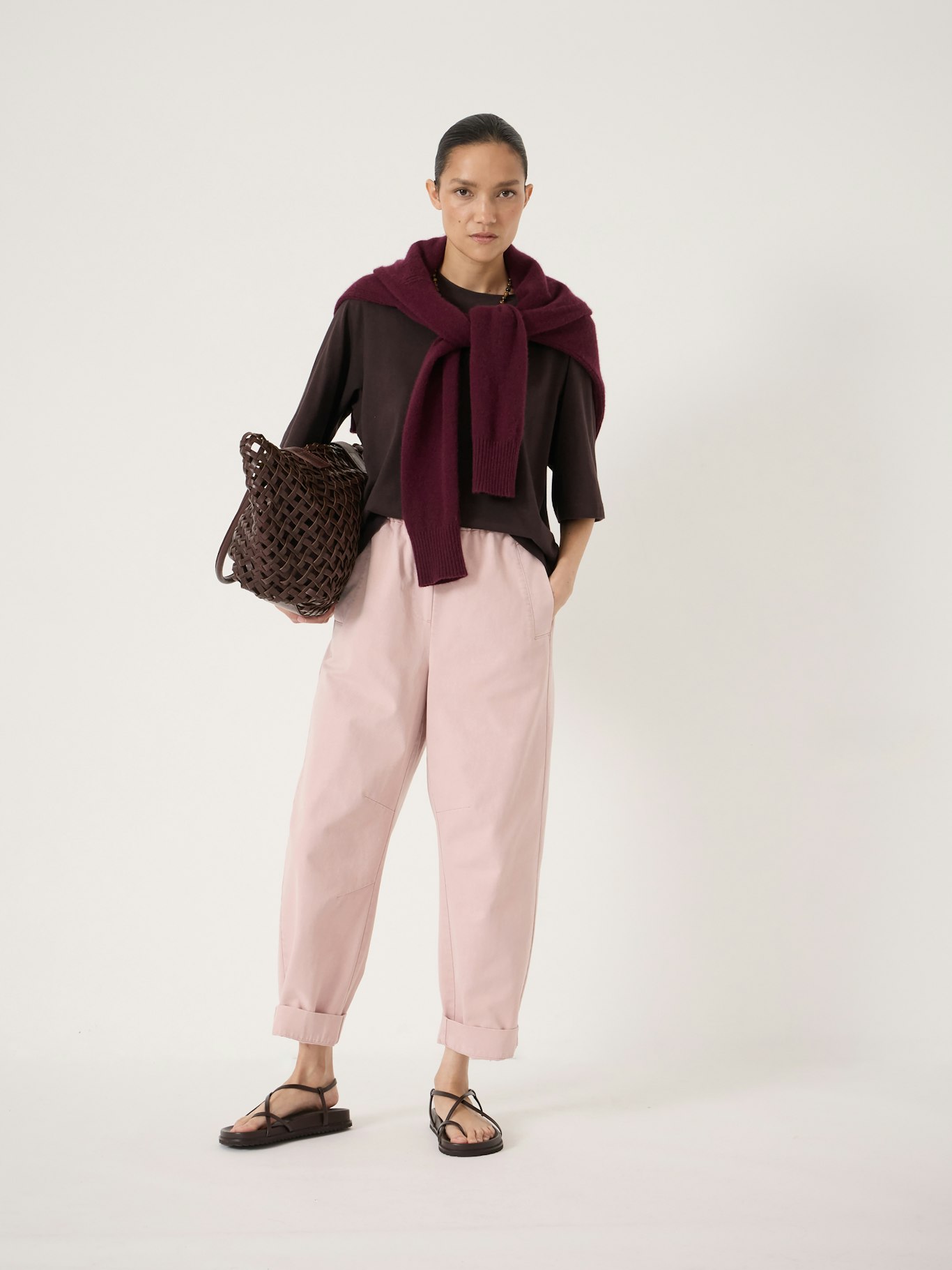 014860-1221-01 Jack Barrel Leg Pull On Trousers