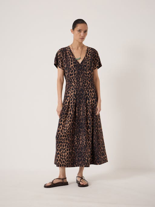 Bronte Pleated Air Flow Midi Dress