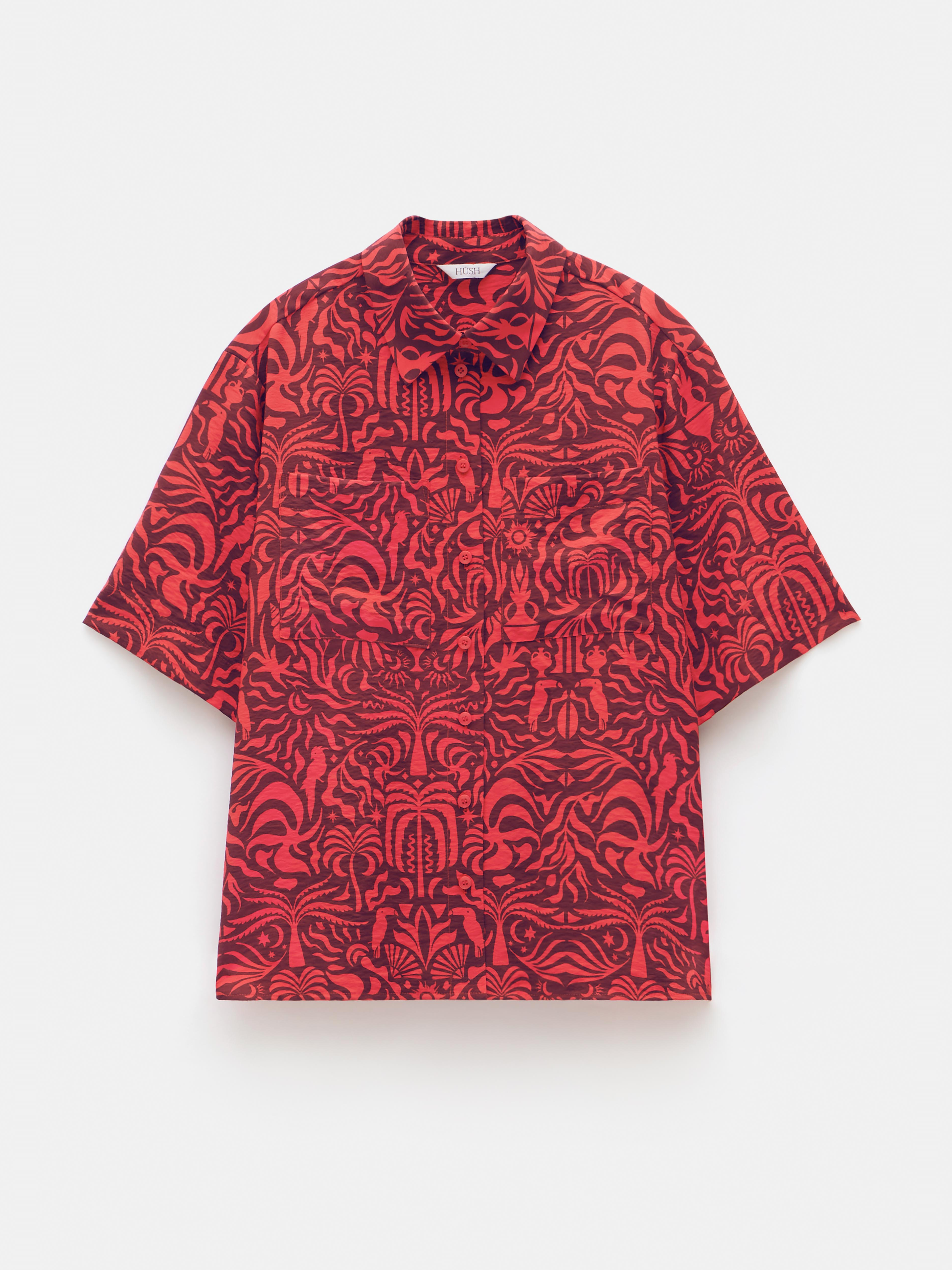 Air Flow Short Sleeve Collared Shirt