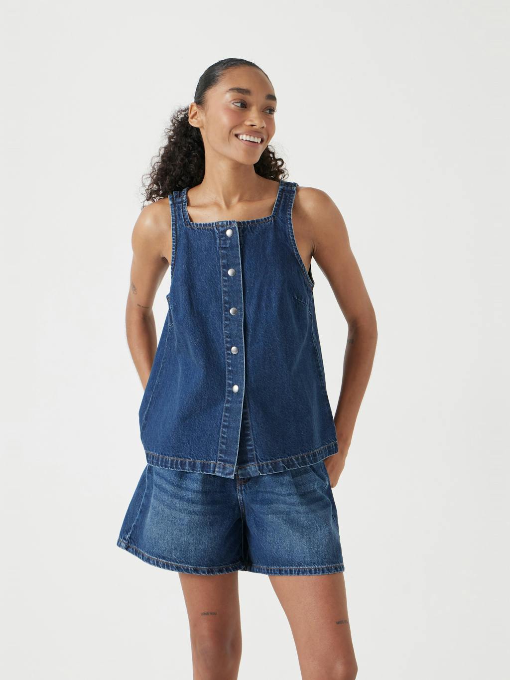 013177-2797-01 Denim Waistcoat