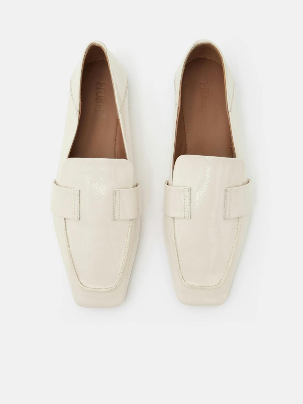 012648-0001-04 Sora Square-Toe Suede Loafers