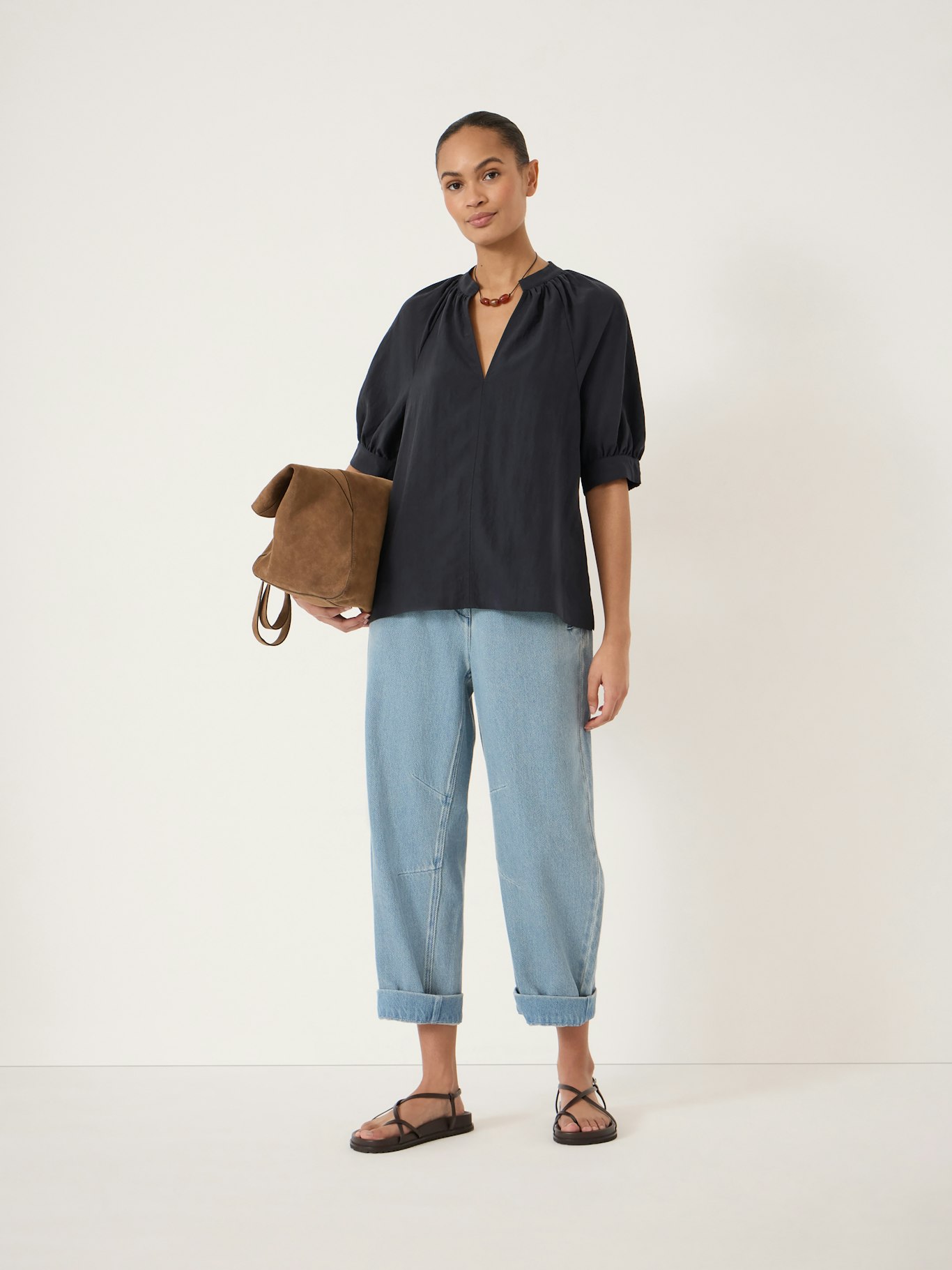 014620-1658-02 Valery Short Sleeve Blouse