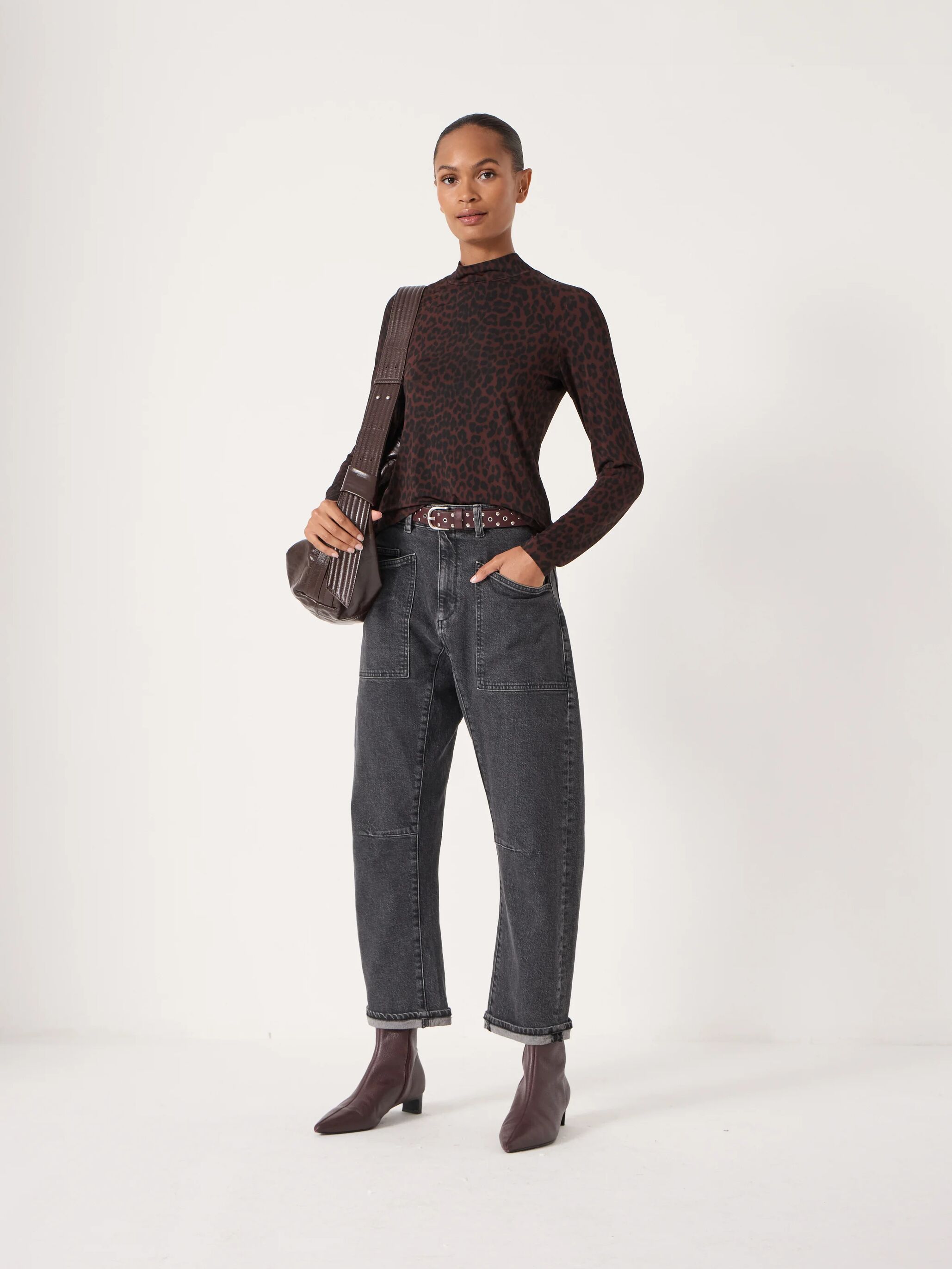 Printed Long Sleeve Top