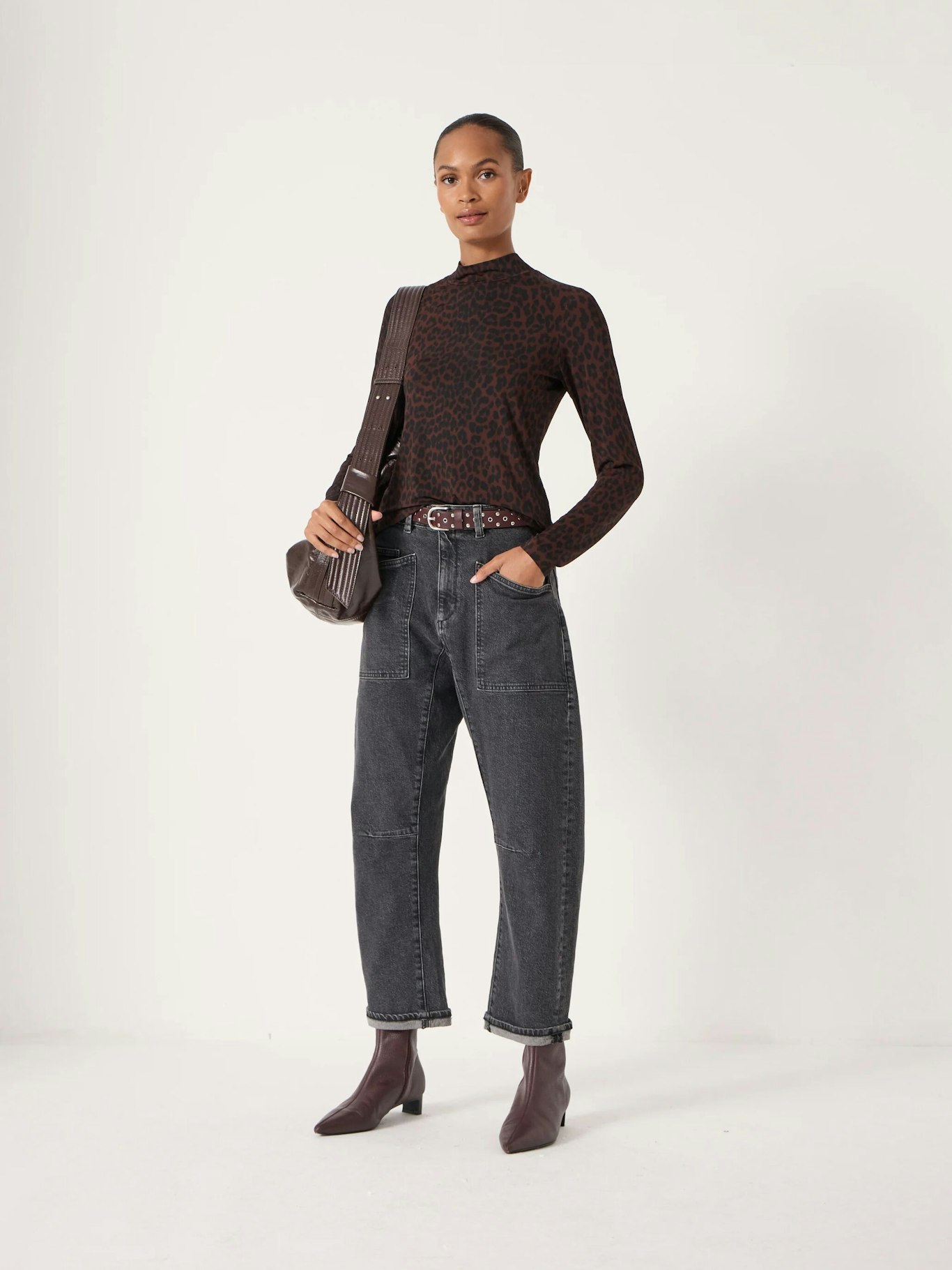 013969-4833-02 Printed Long Sleeve Top