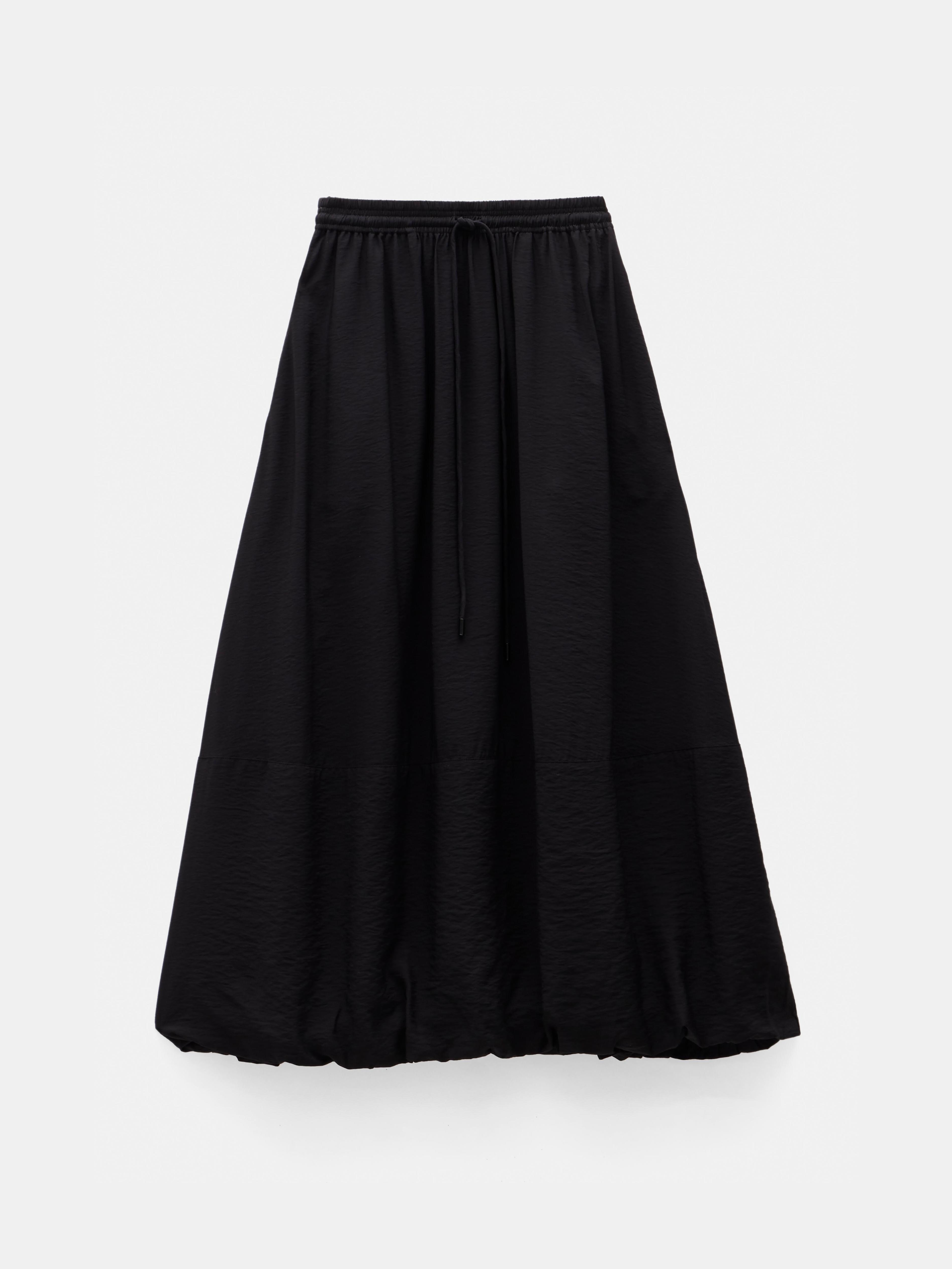 Air Flow Balloon Midi Skirt