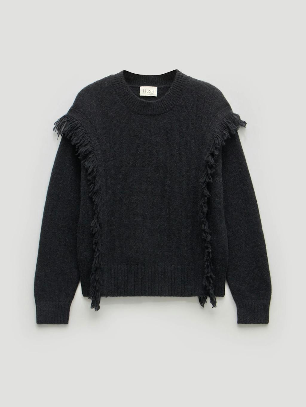 013799-0456-07 Alpaca Blend Fringe Knitted Jumper