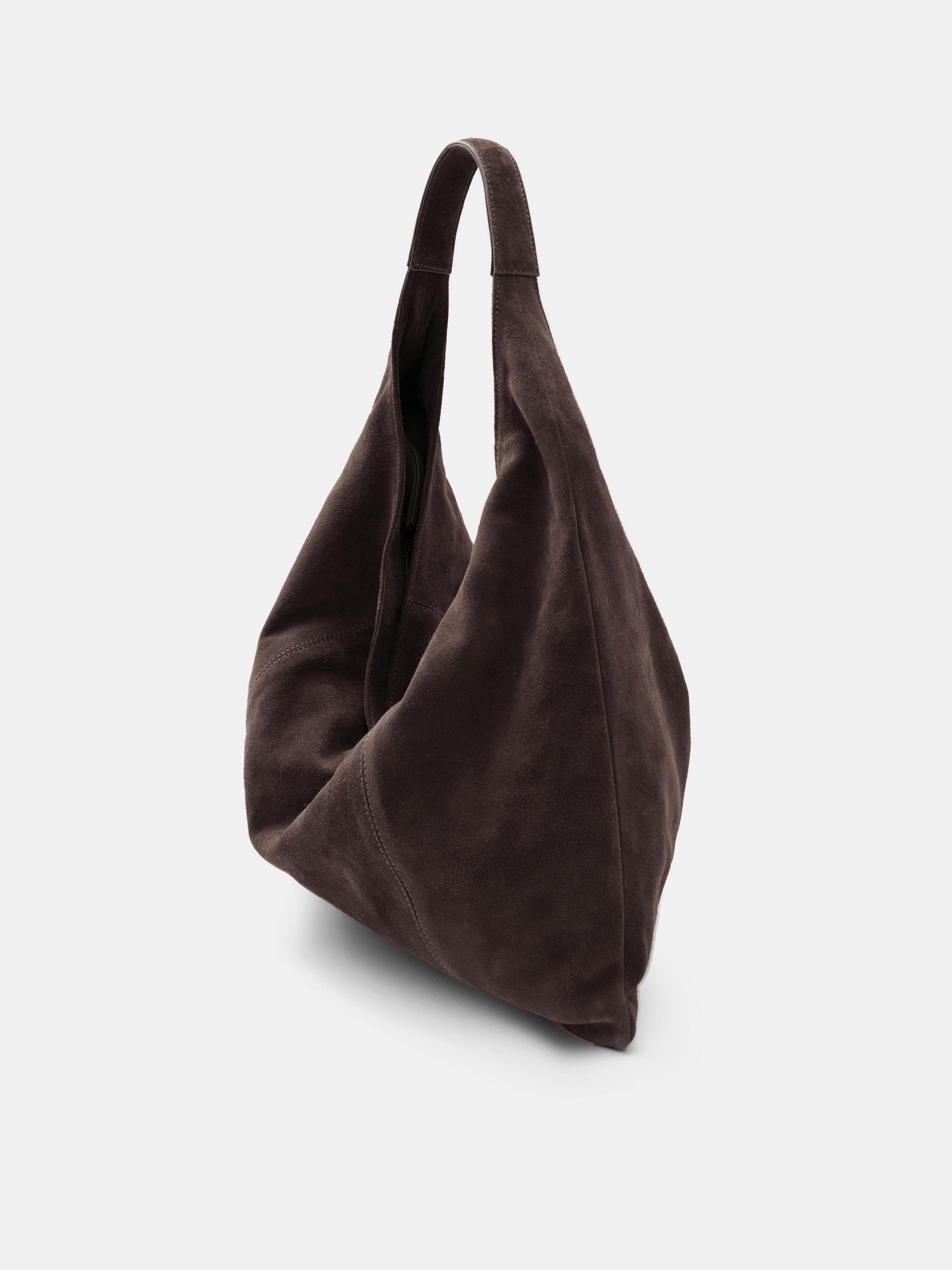 Suede Tote Bag