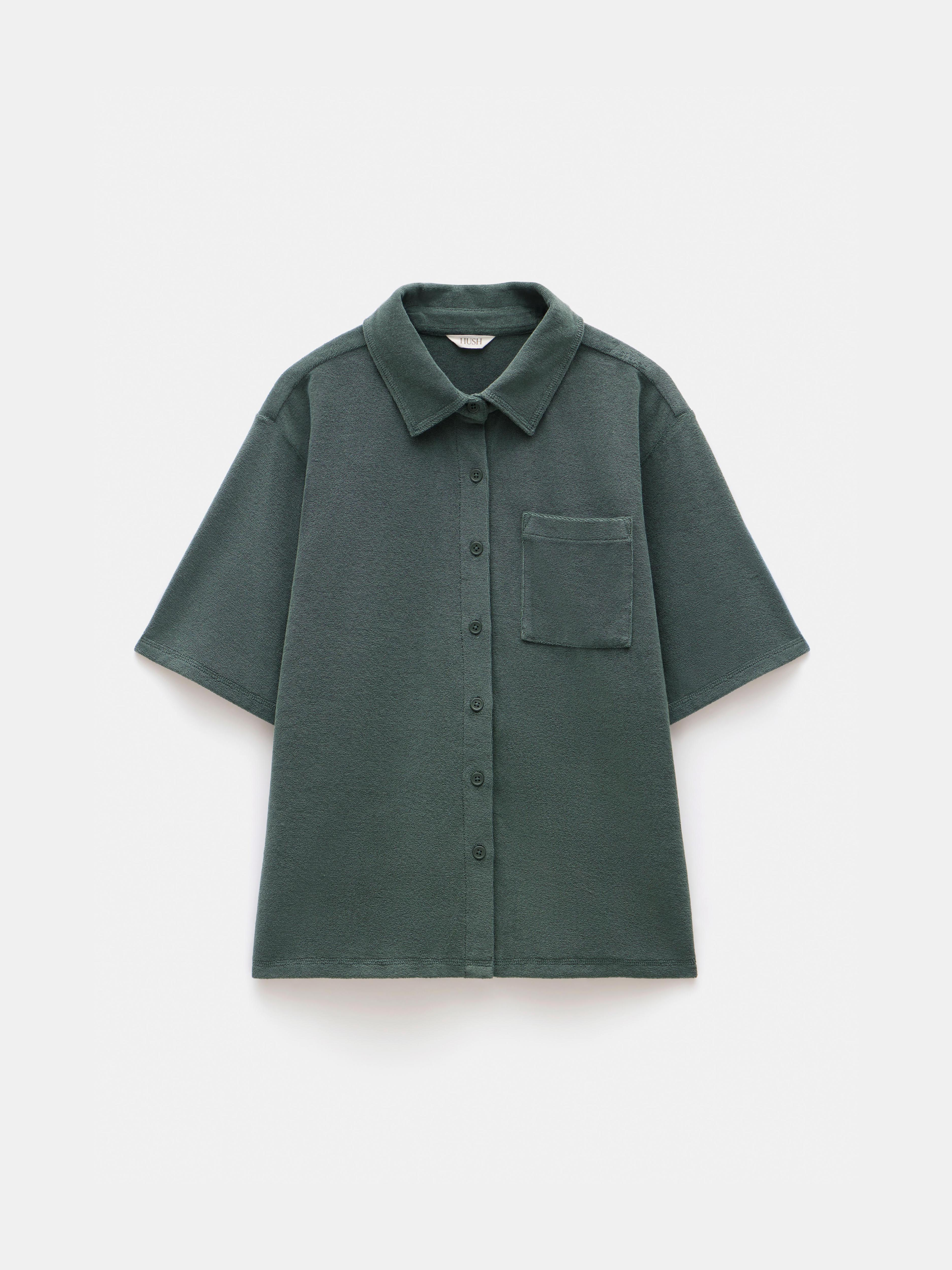 Towelling Short Sleeve Shirt