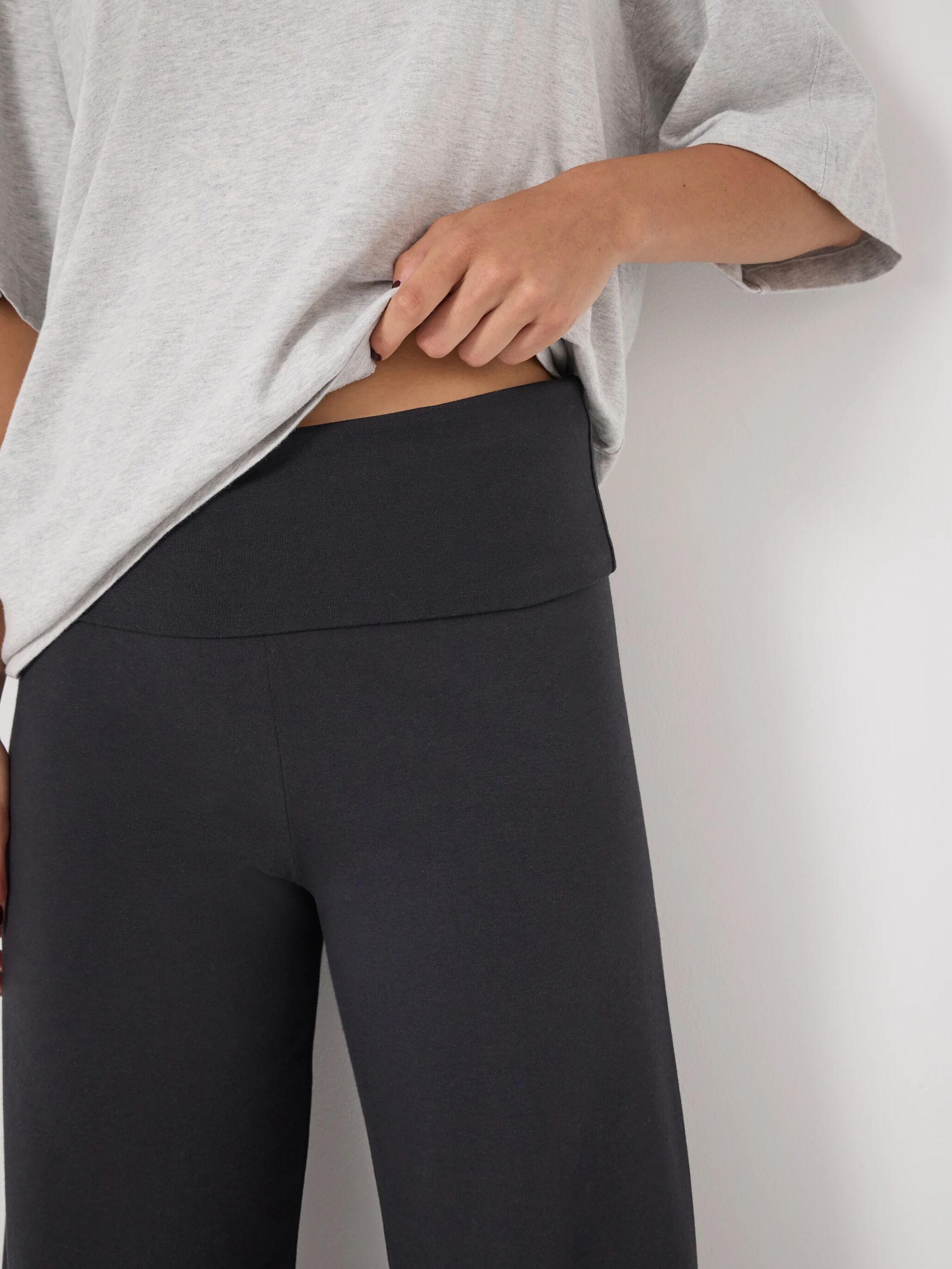 Amie Fold Over Waist Joggers