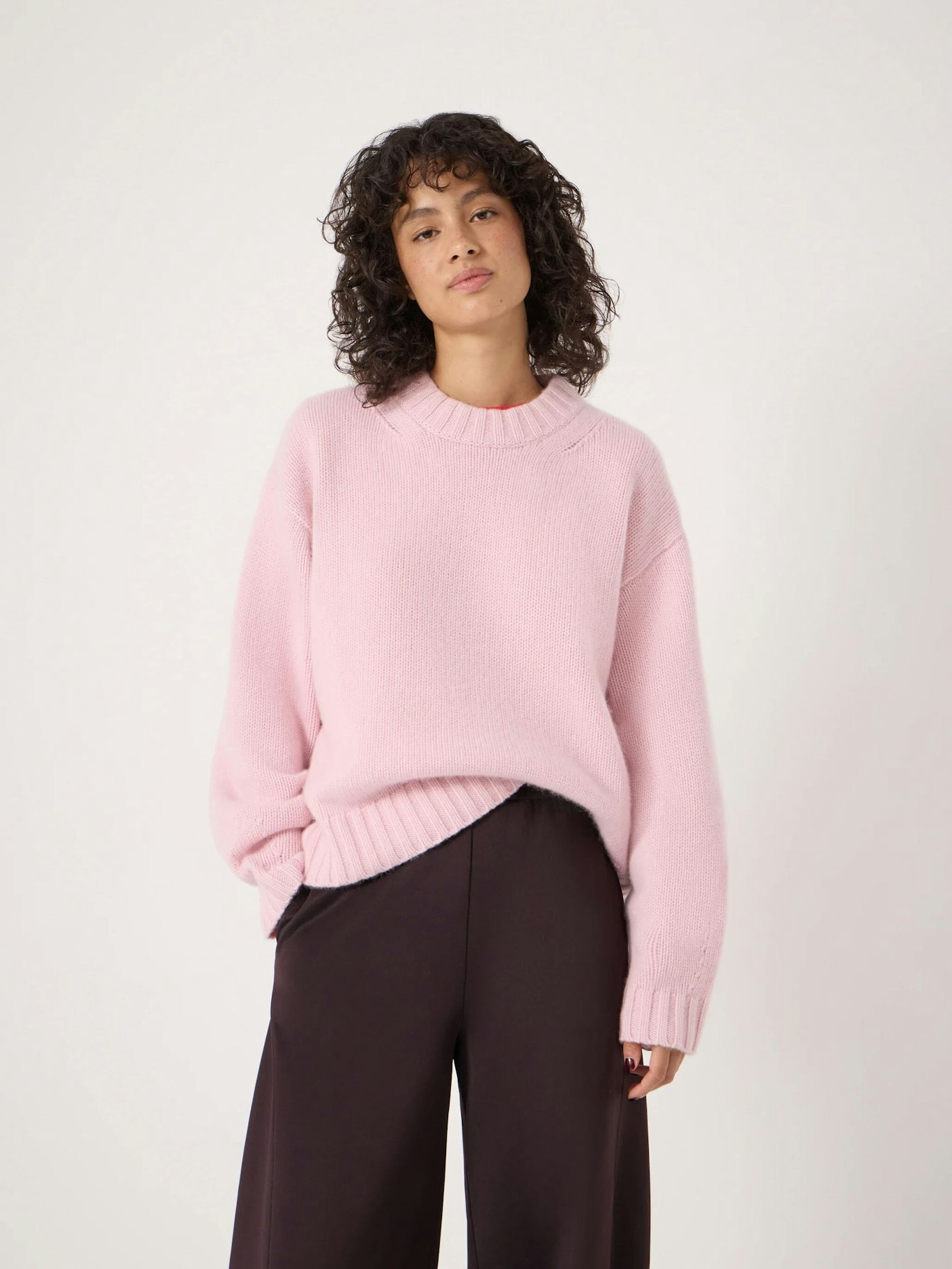 014260-0601-04 Cora Relaxed Chunky Cashmere Crew Jumper