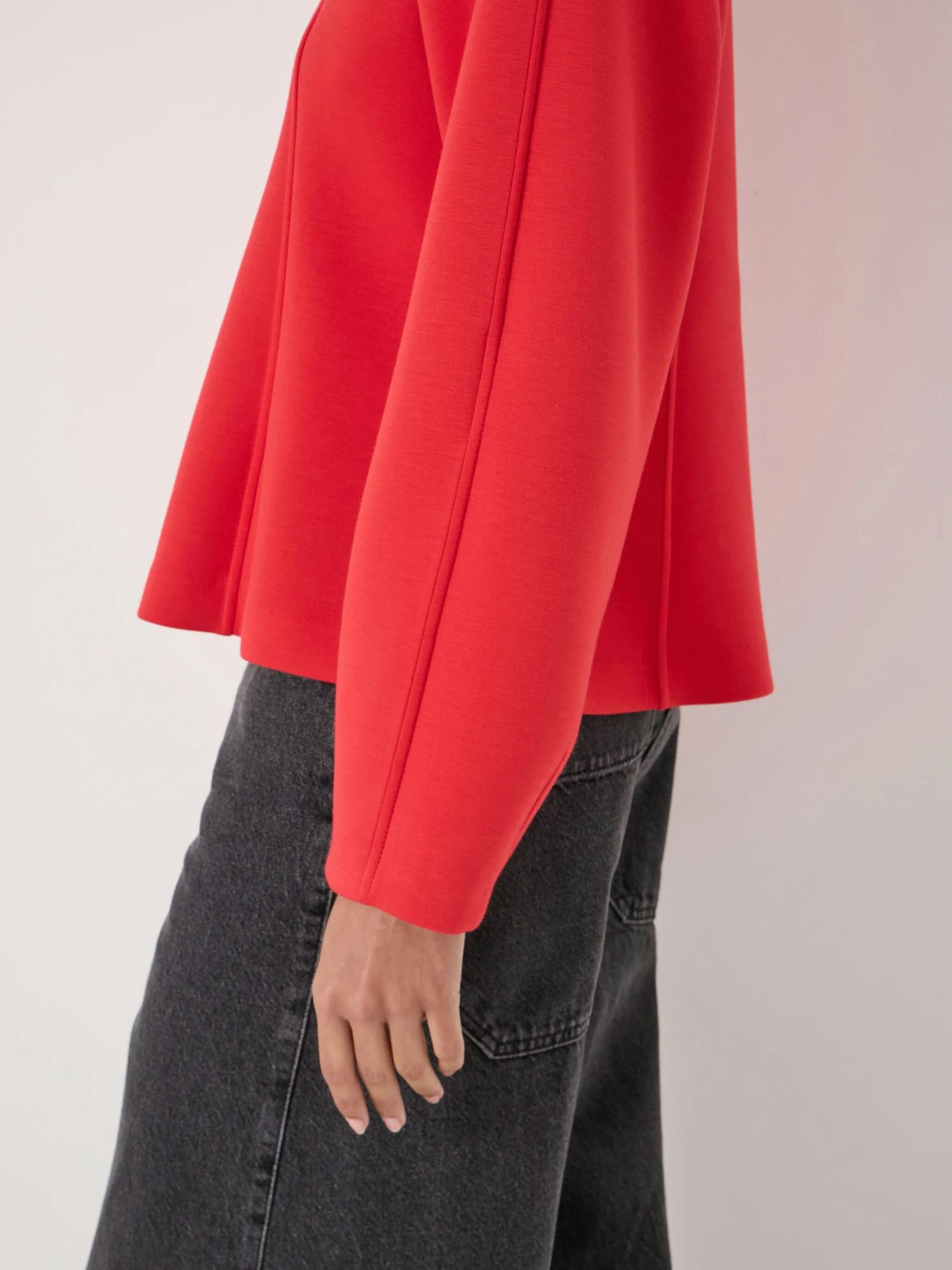 014526-0074-04 Scuba Peplum Jersey Top