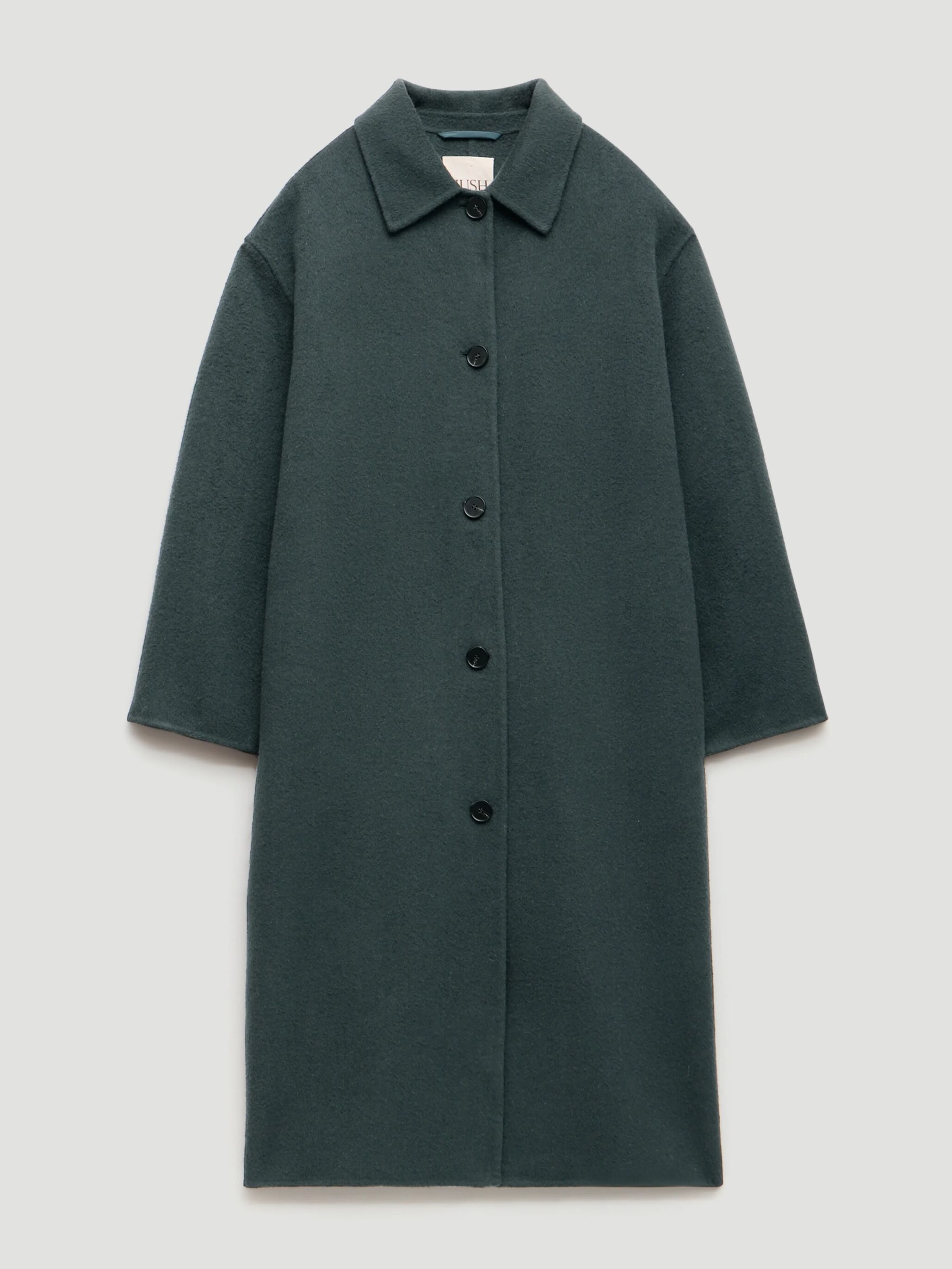 Edie Pure Wool Double Faced Coat