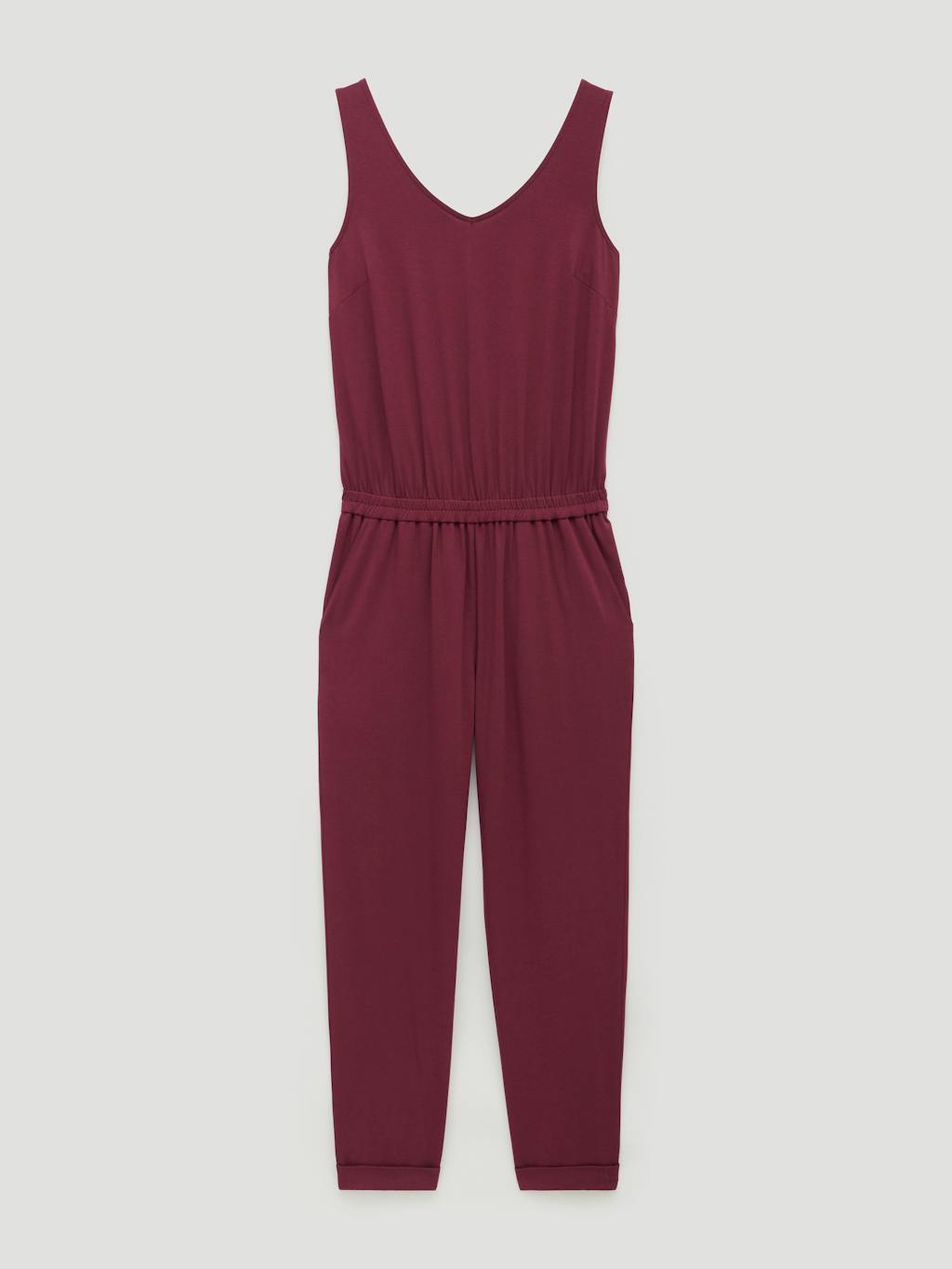 013551-3278-07 Cropped Jersey Jumpsuit