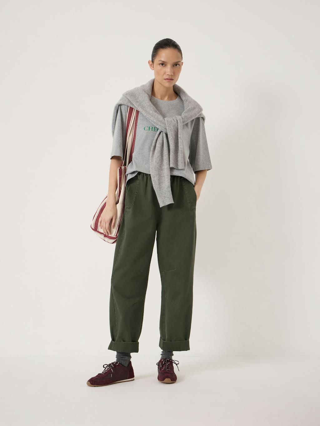 014860-3392-01 Jack Barrel Leg Pull On Trousers