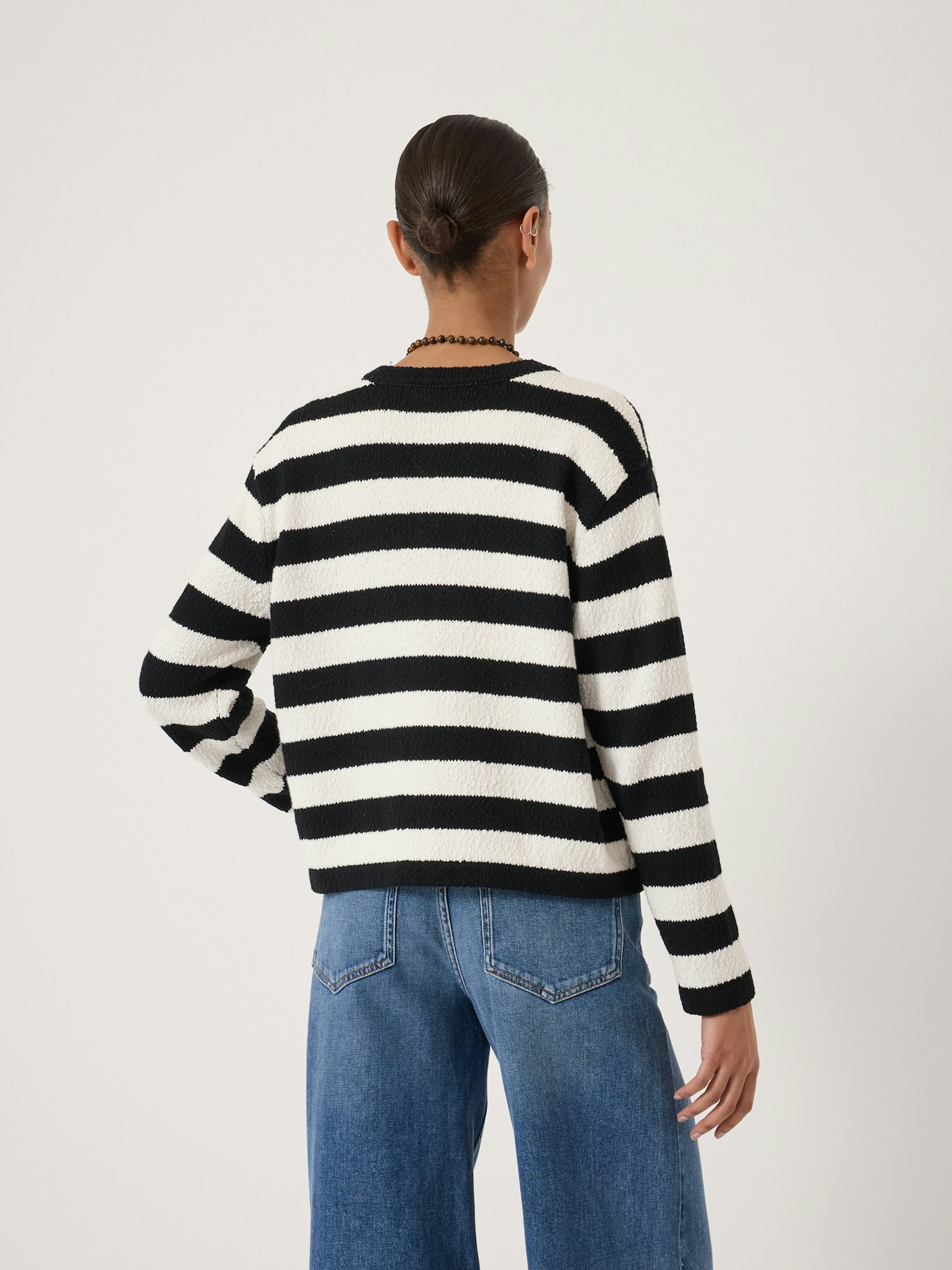 014906-0456-03 Tess Textured Cotton Blend Cardigan