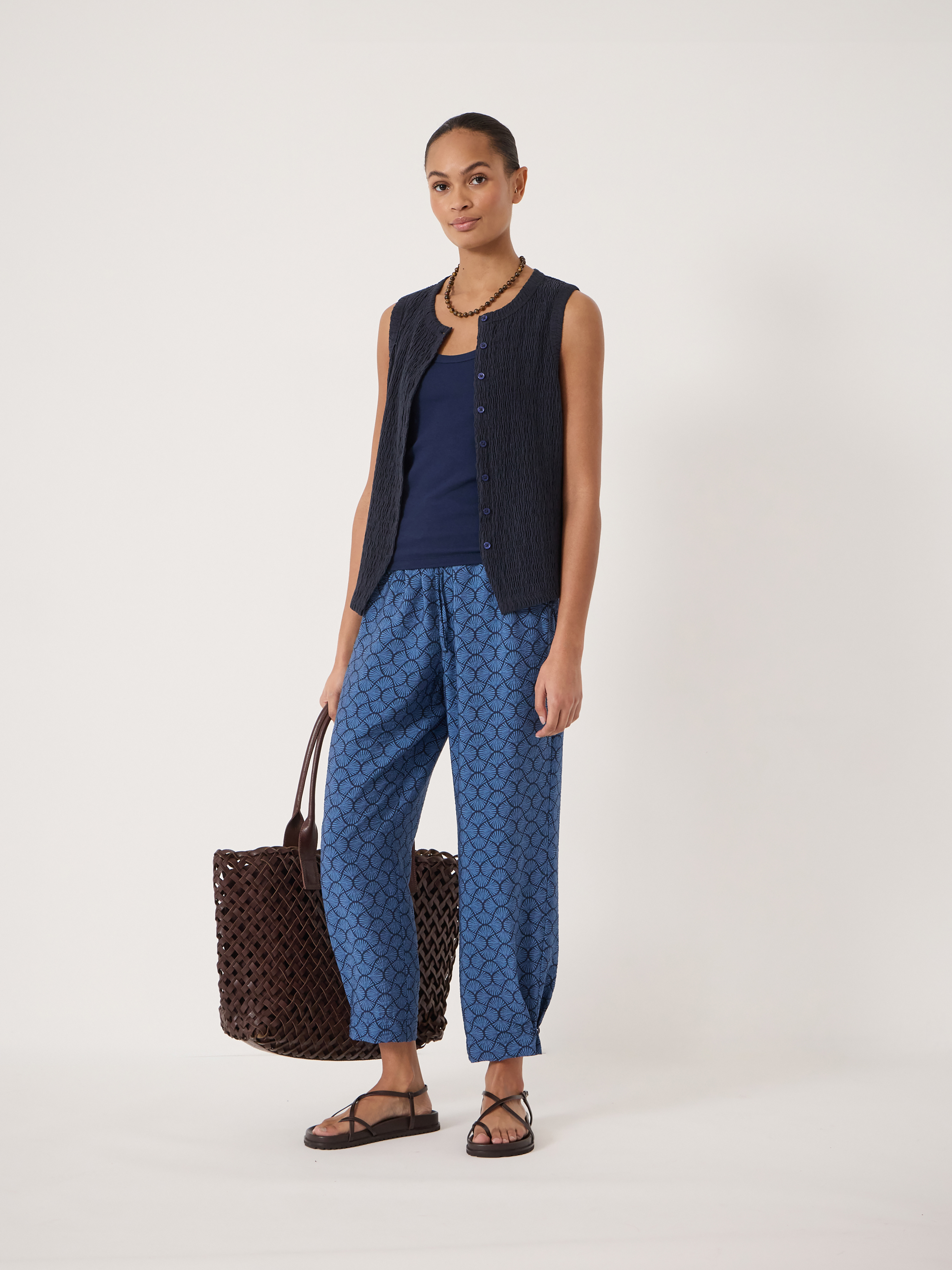 Air Flow Ankle Grazer Trousers