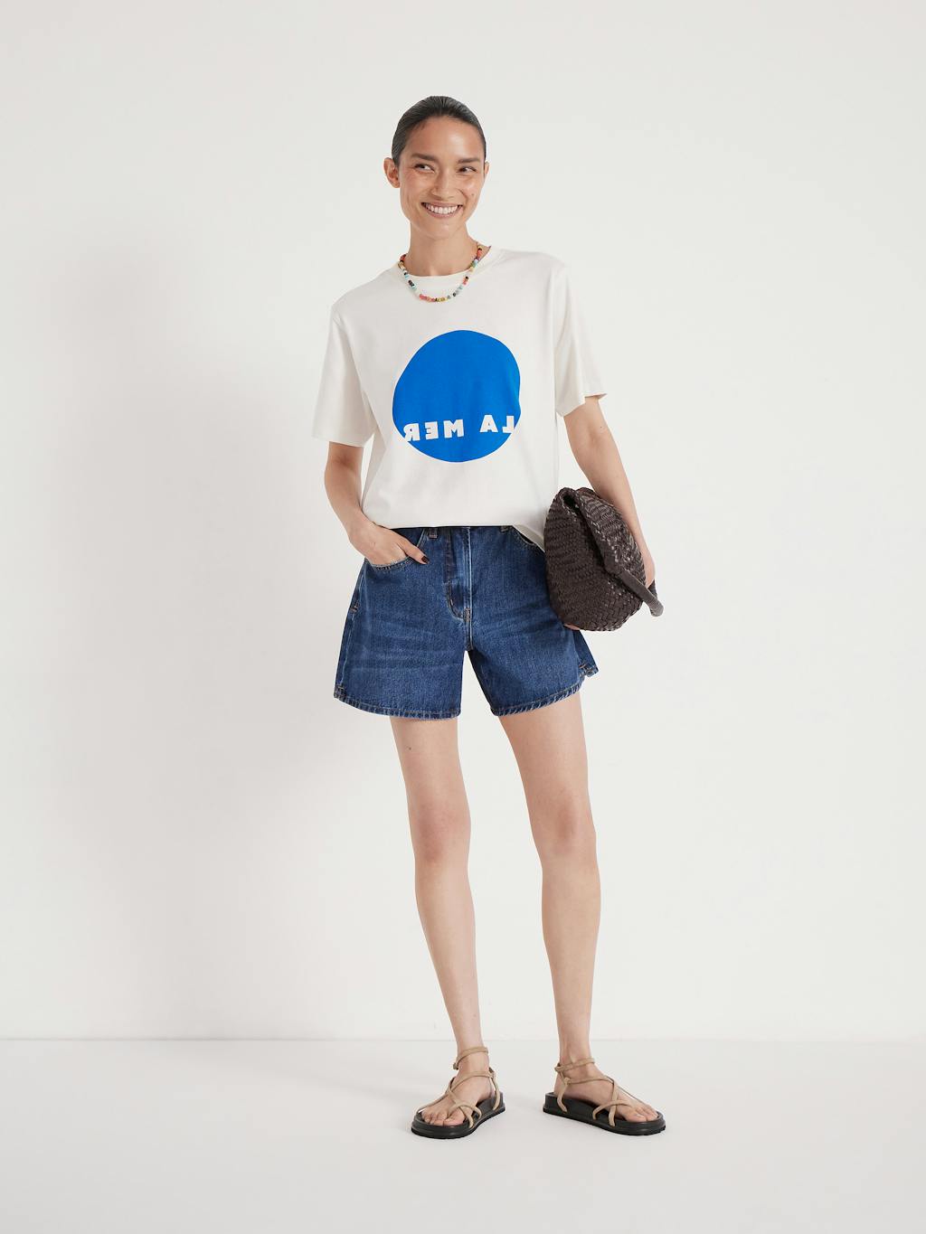 014325-0004-02 La Mer Graphic Cotton T-Shirt