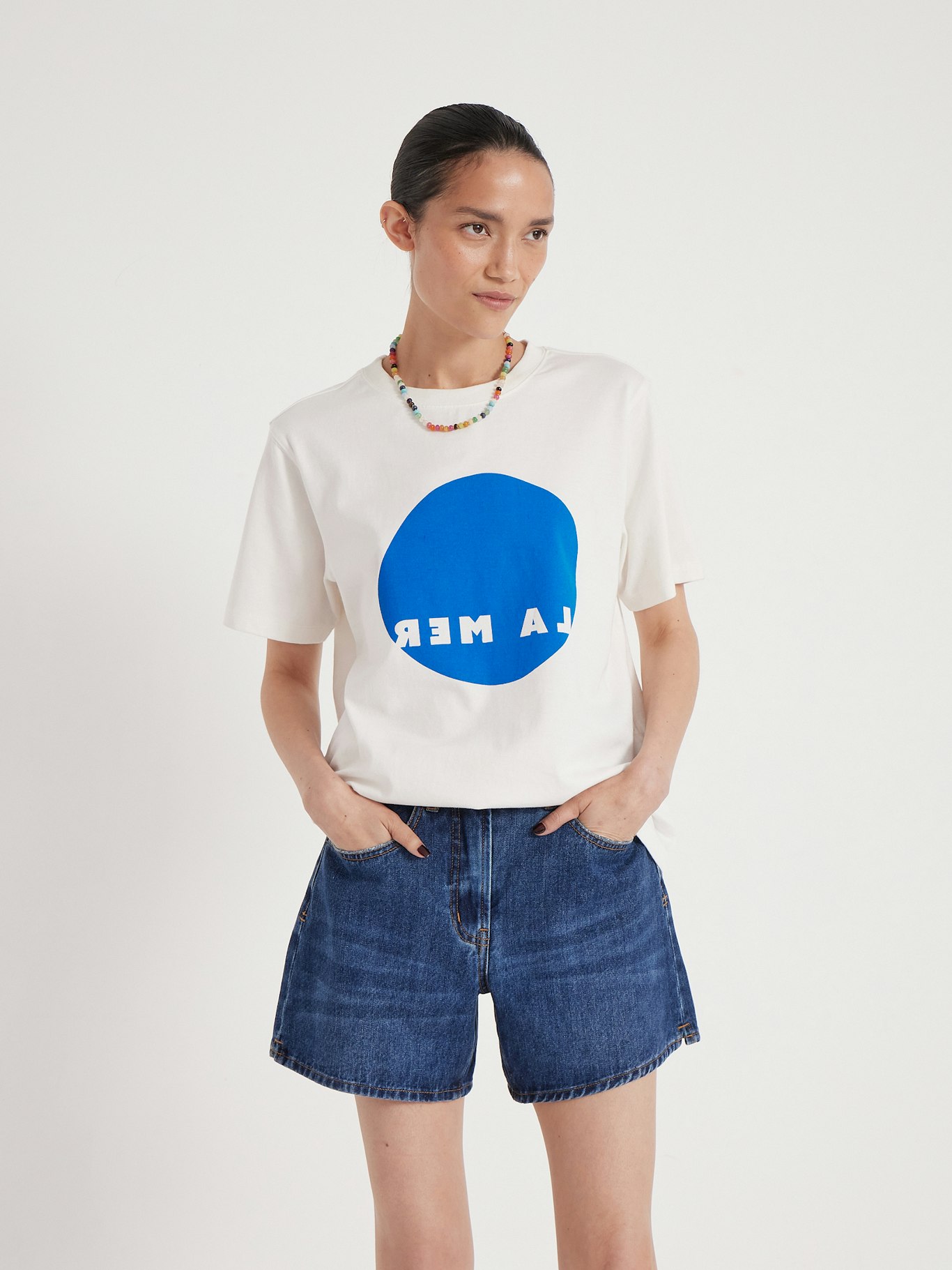 014325-0004-03 La Mer Graphic Cotton T-Shirt