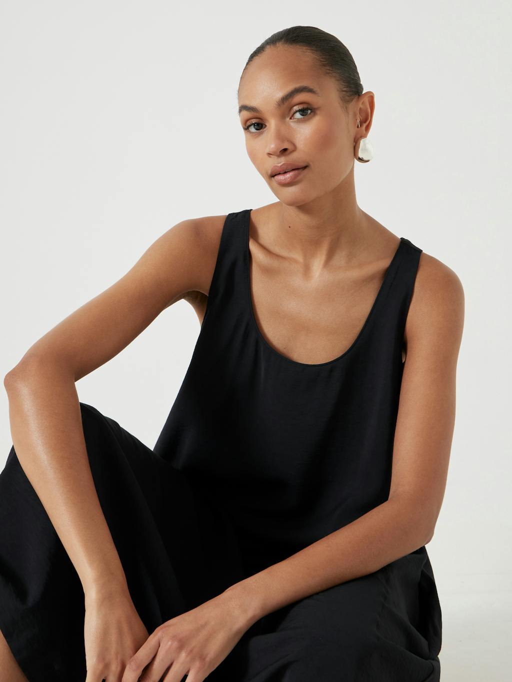 013798-0456-02 Liddie Air Flow Barrel Tank Dress