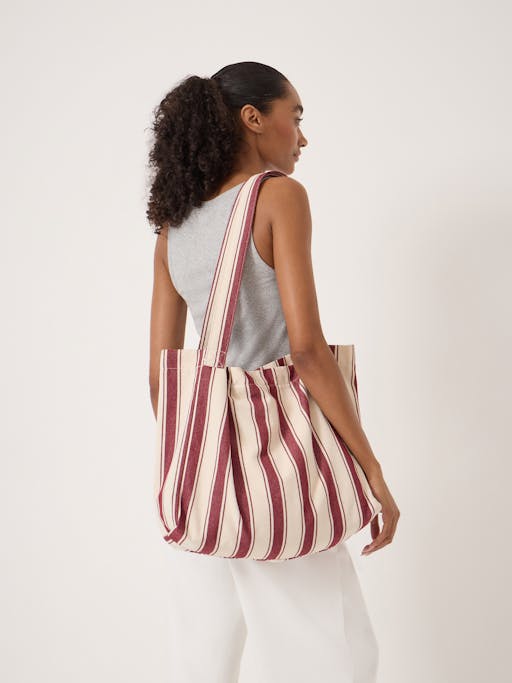 Spencer Stripe Canvas Bag