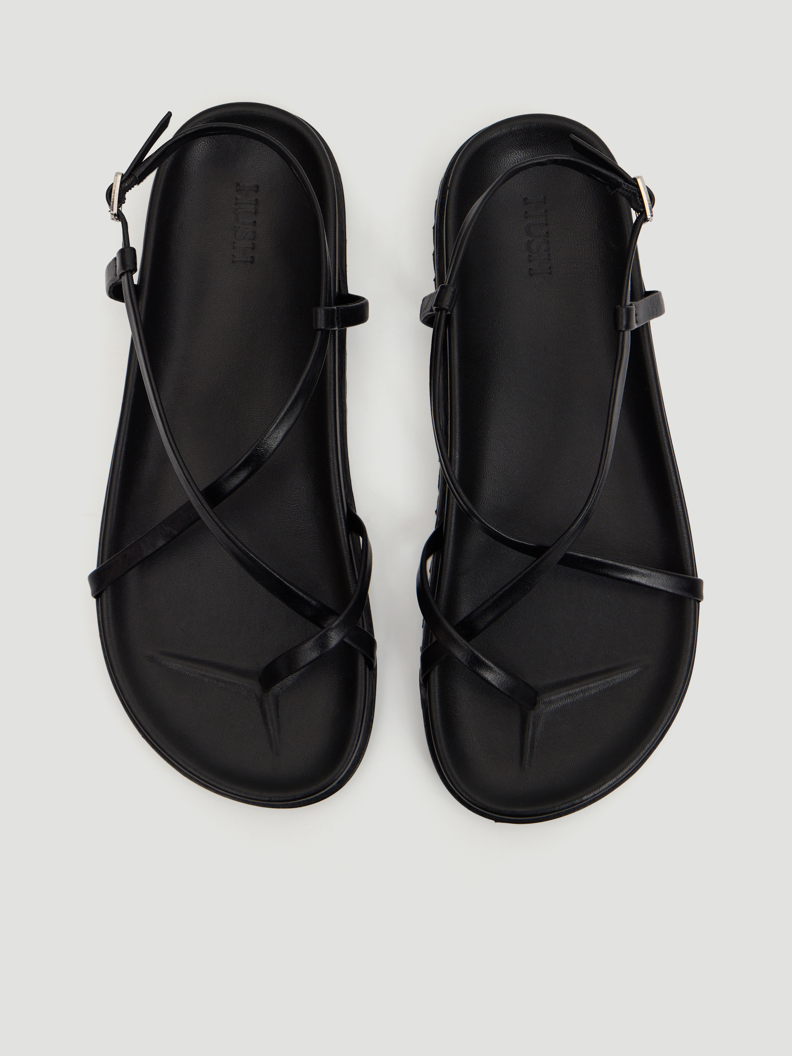 Theo Leather Strappy Sandals