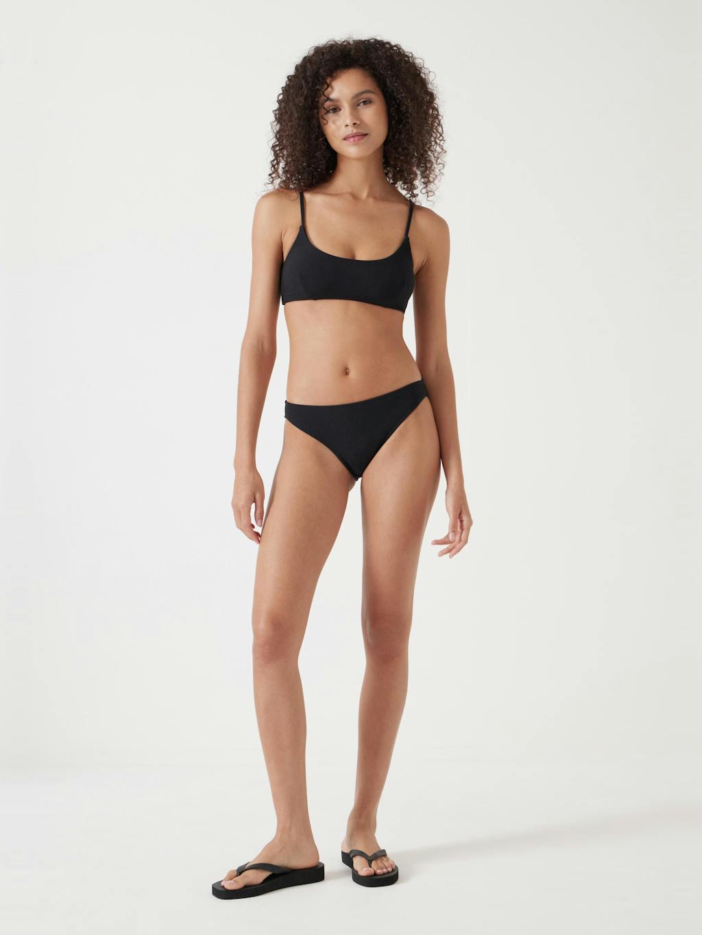 013194-0456-02 Cally Classic Texture Bikini Bottoms