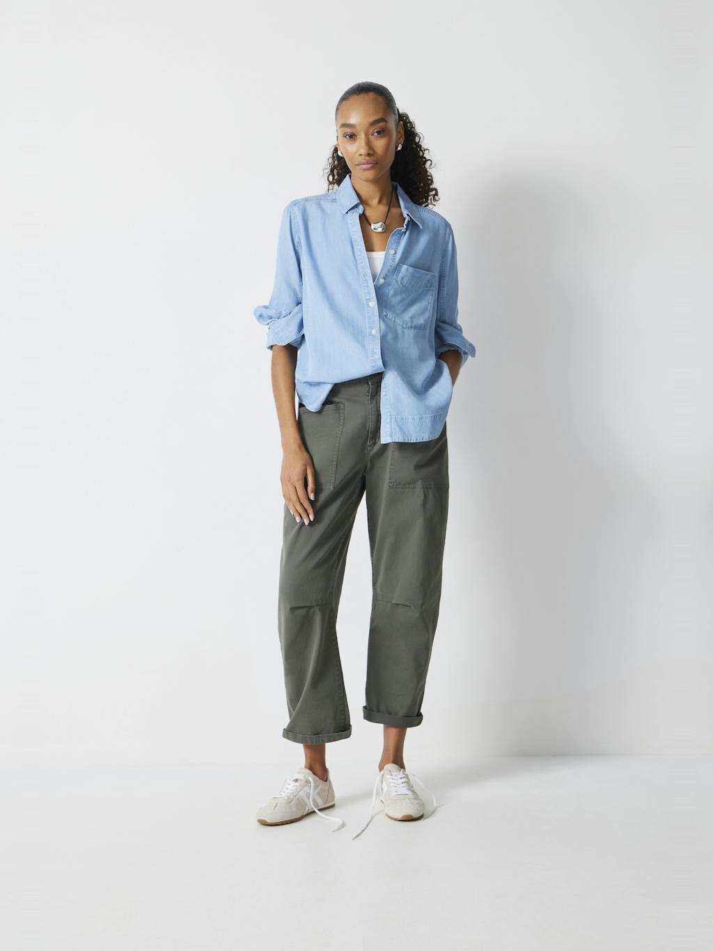 013145-3059-10 Rita Chambray Shirt