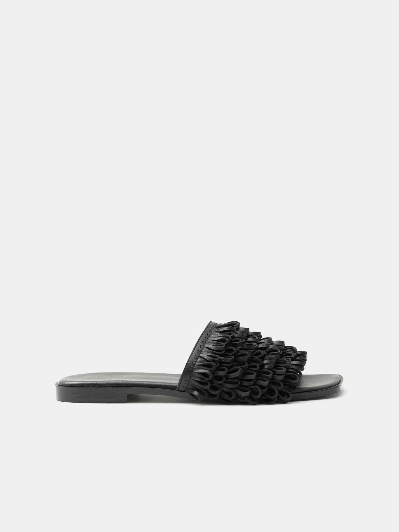 012899-0456-01 Leather Fringe Sandals