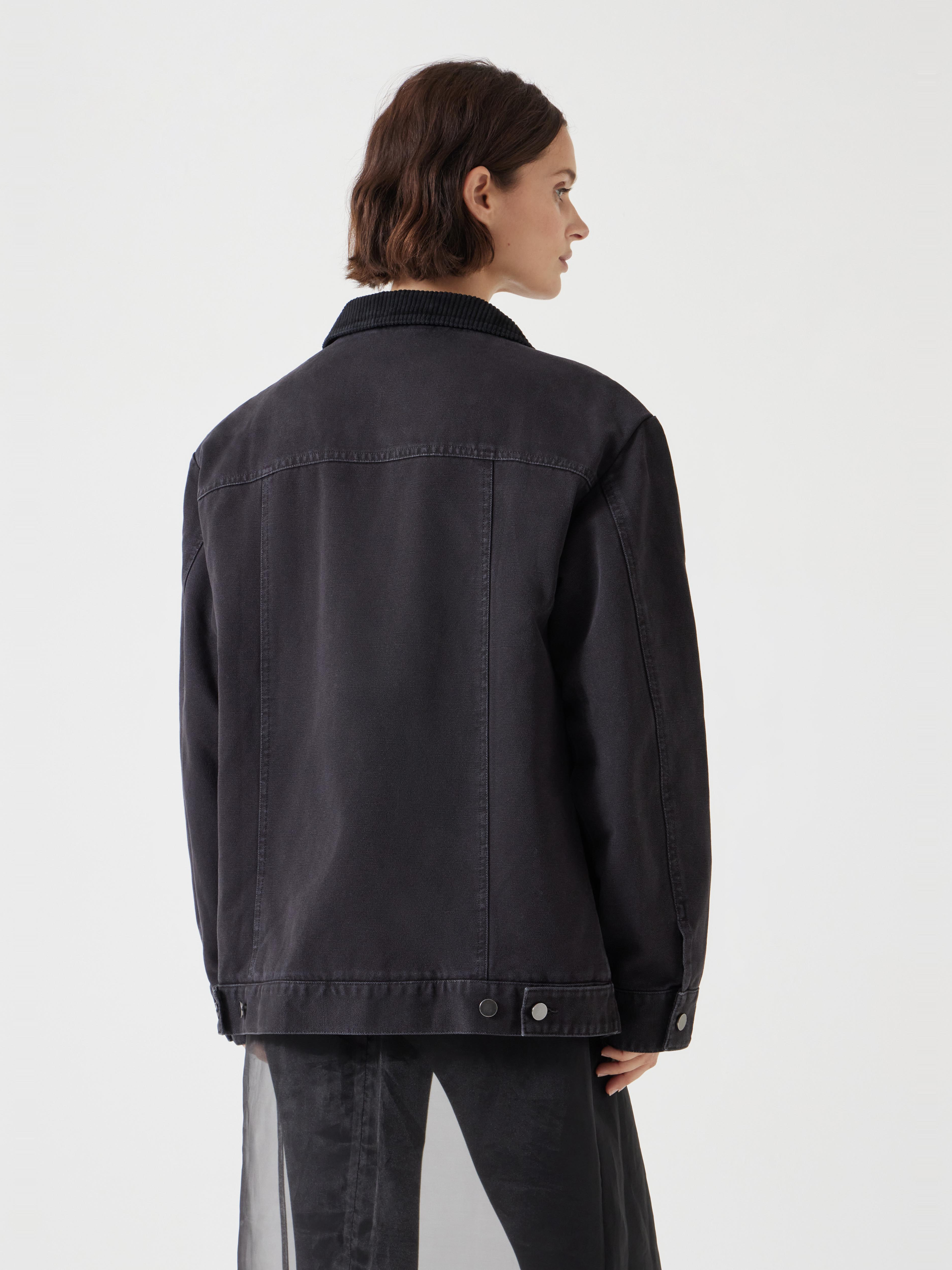 Cord Collar Barn Jacket