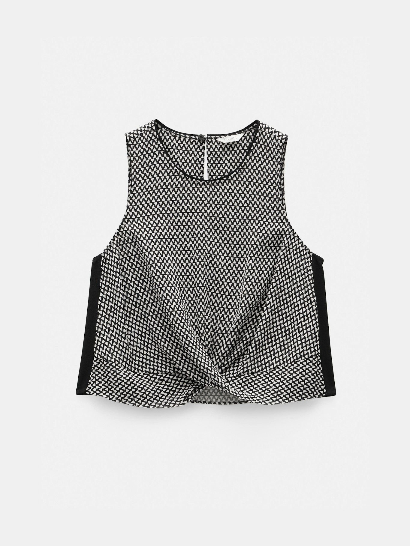 012908-4766-07 Front Knot Crop Top