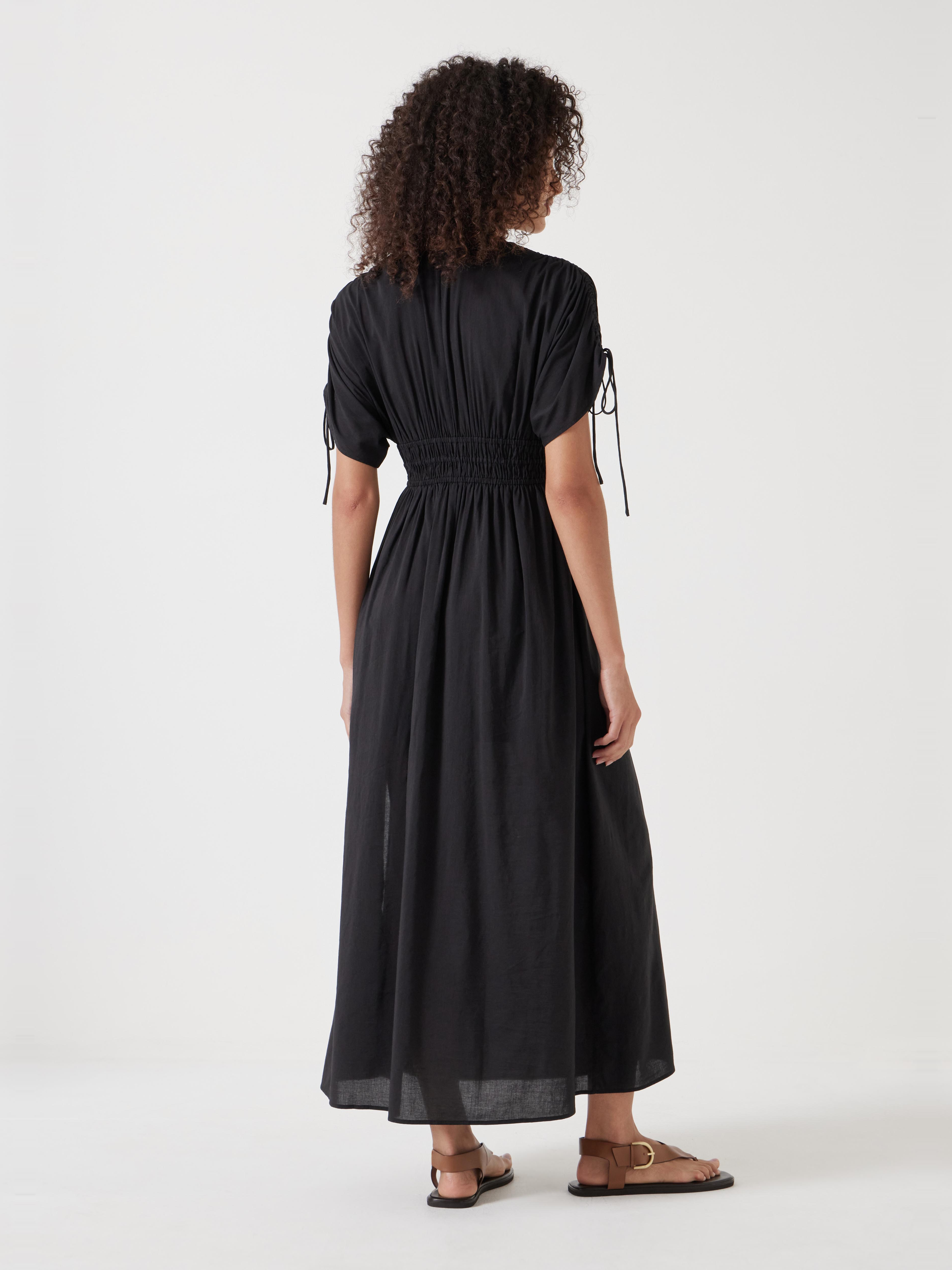 Grace Cotton Blend Midi Beach Dress