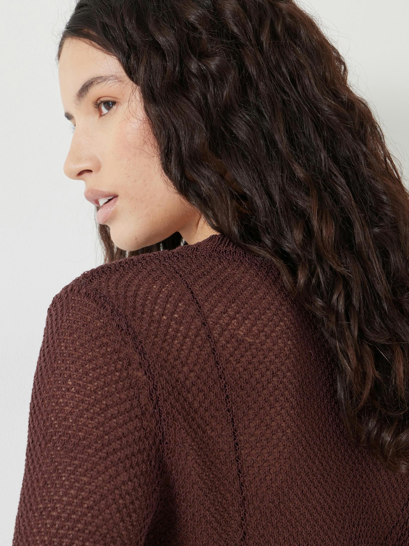 012785-1312-03 Soft Mesh Knitted Jumper