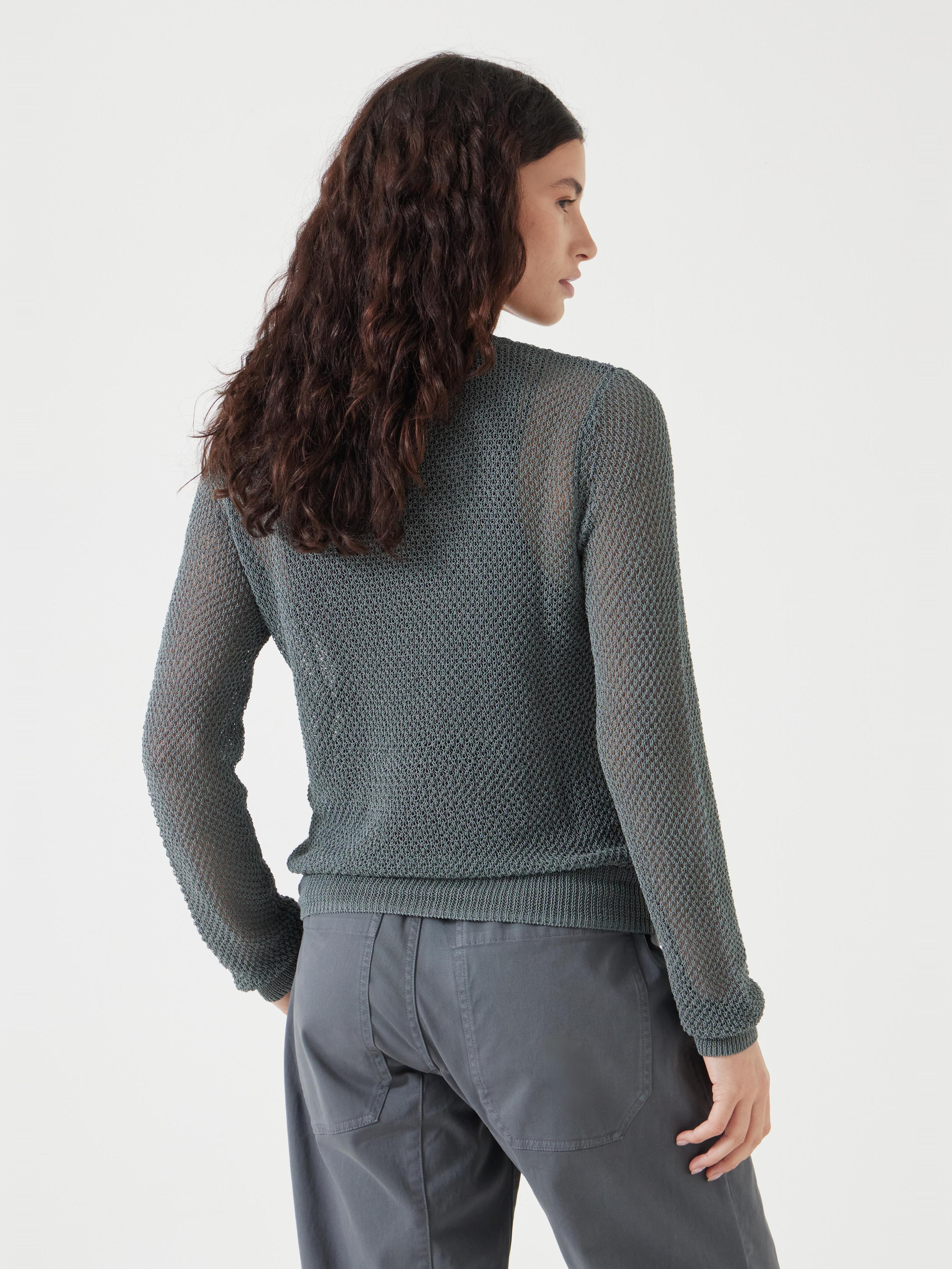 Soft Mesh Knitted Jumper