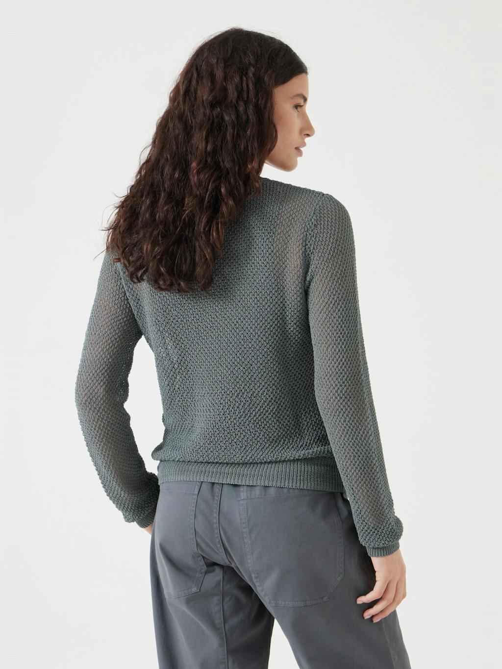 012785-1833-03 Soft Mesh Knitted Jumper