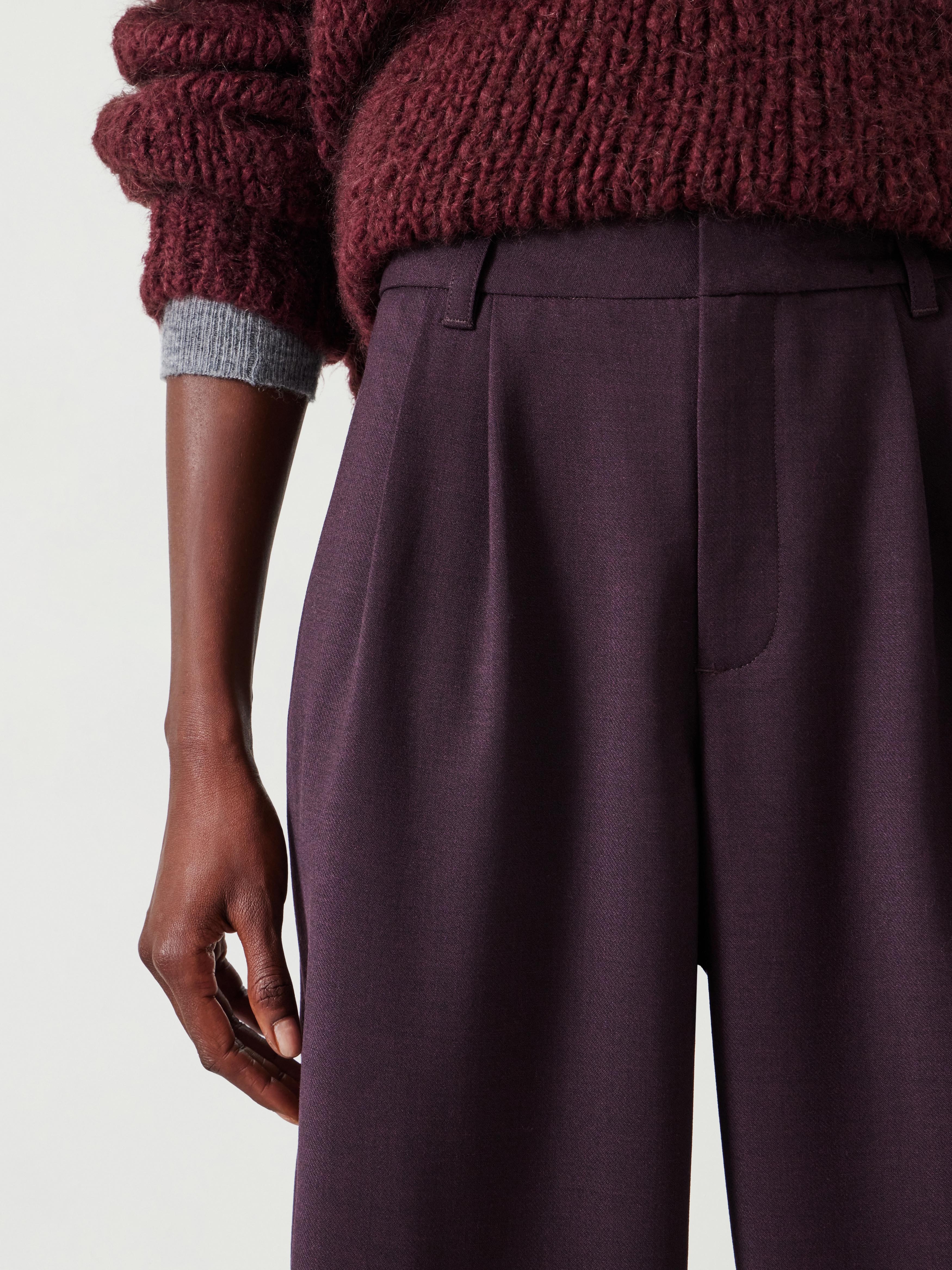 Lya Wool Trousers