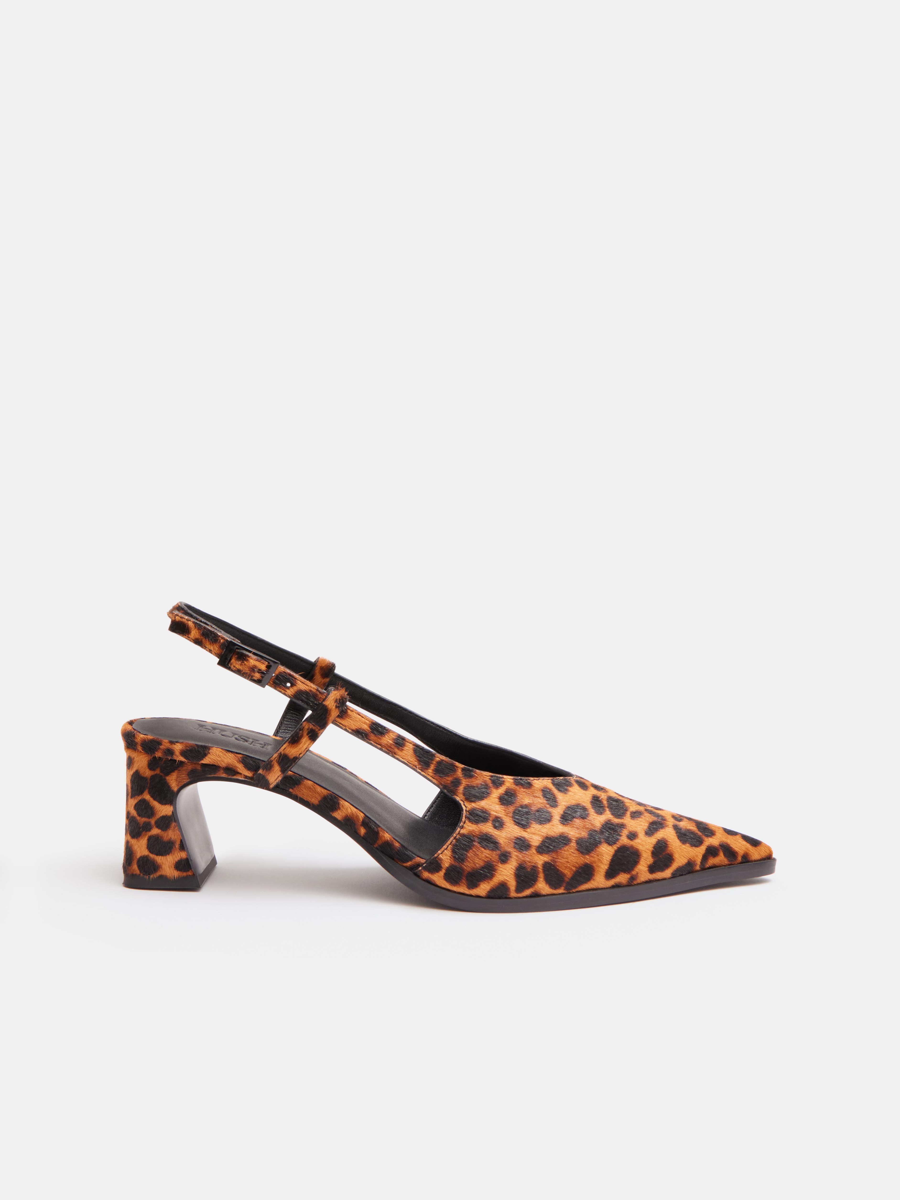 Alissa Slingback Pointed Kitten Heels