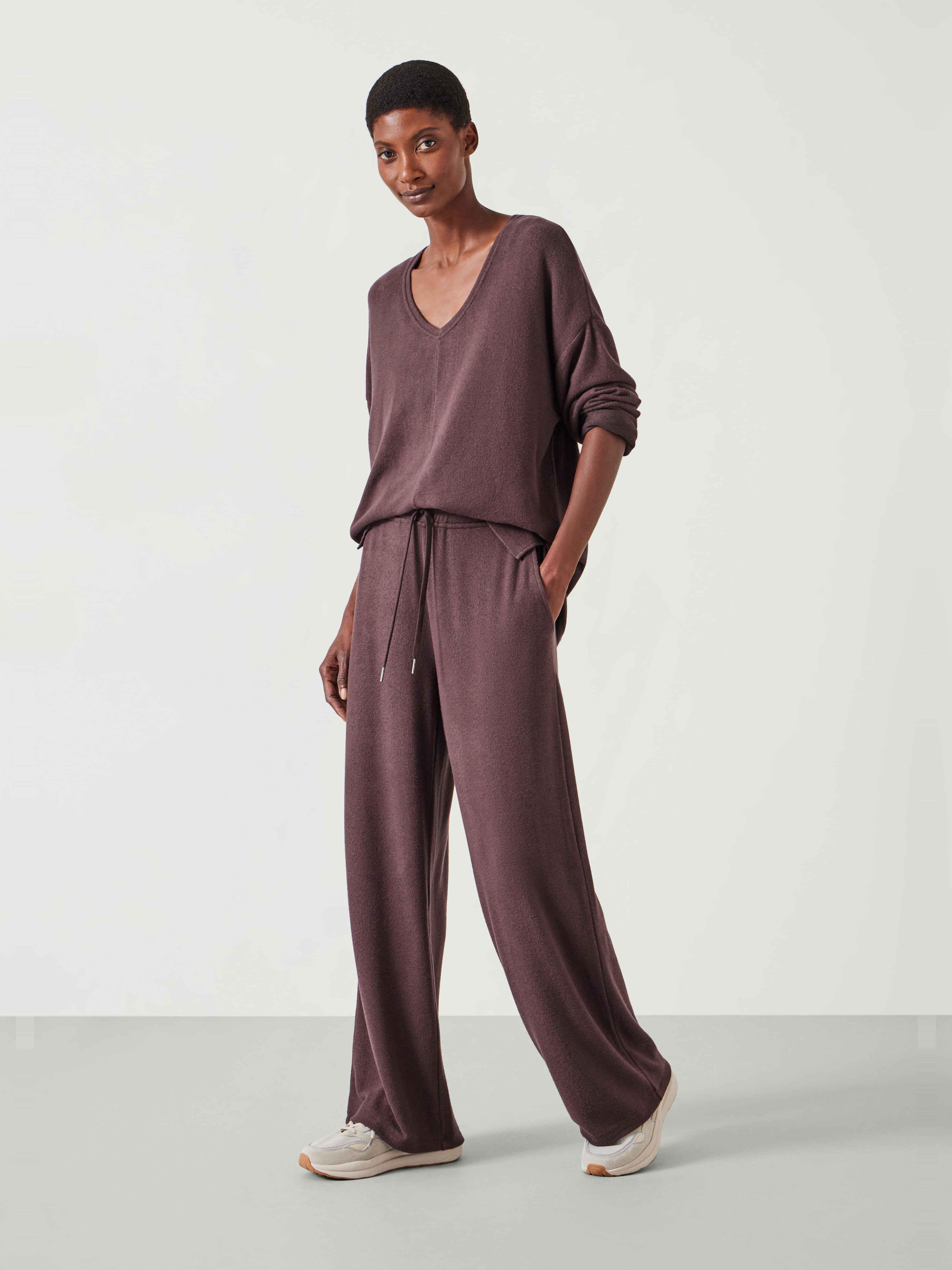 Elle Supersoft Wide Leg Joggers