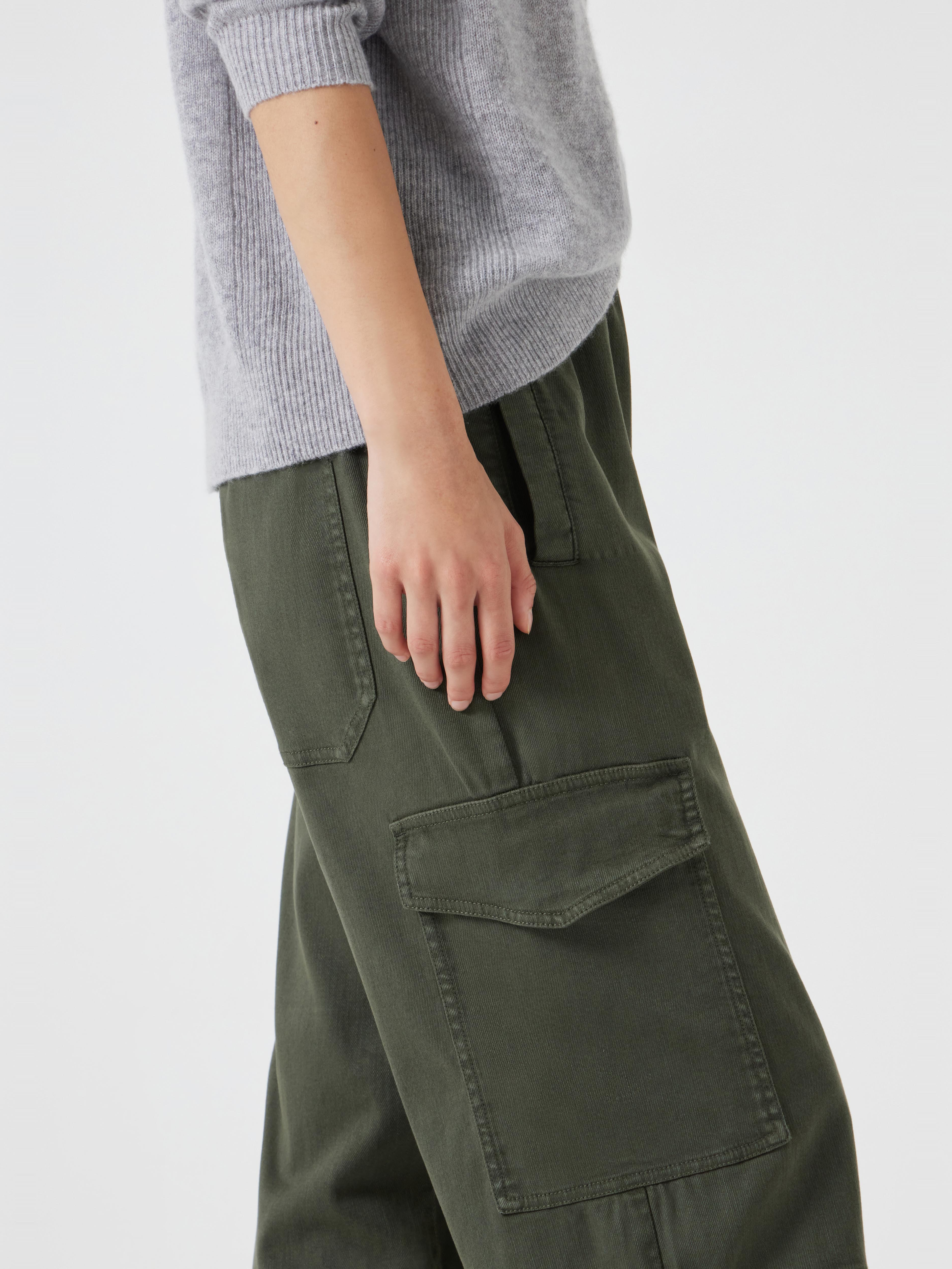 Ava Washed Cargo Trousers
